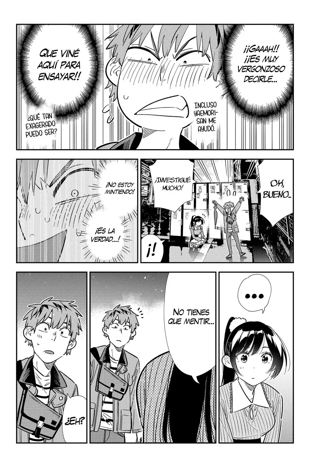 Kanojo, Okarishimasu Capítulo 362 - Página 15 en español