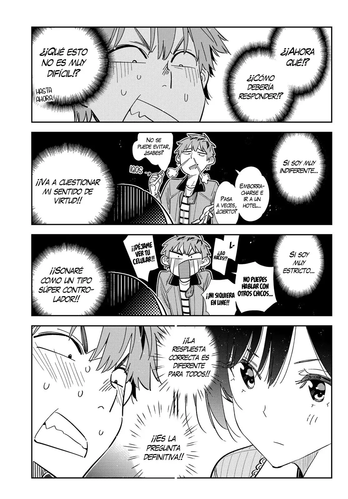 Kanojo, Okarishimasu Capítulo 365 - Página 4 en español