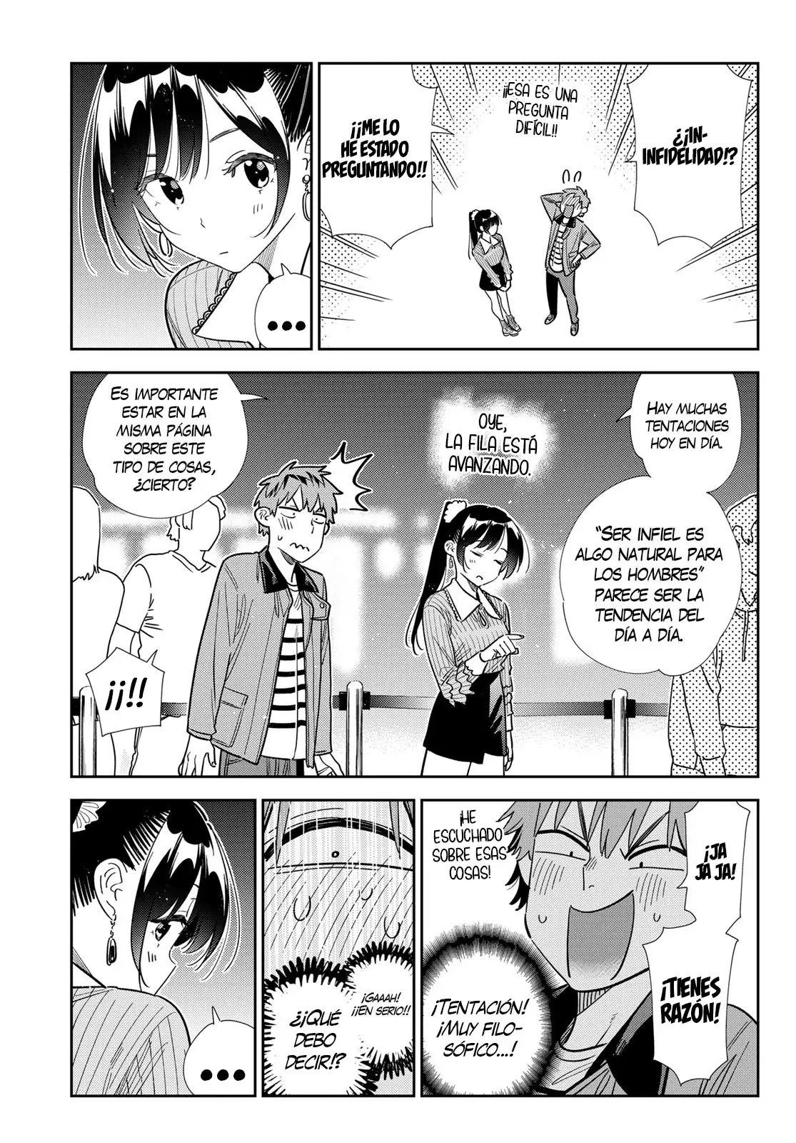 Kanojo, Okarishimasu Capítulo 365 - Página 6 en español