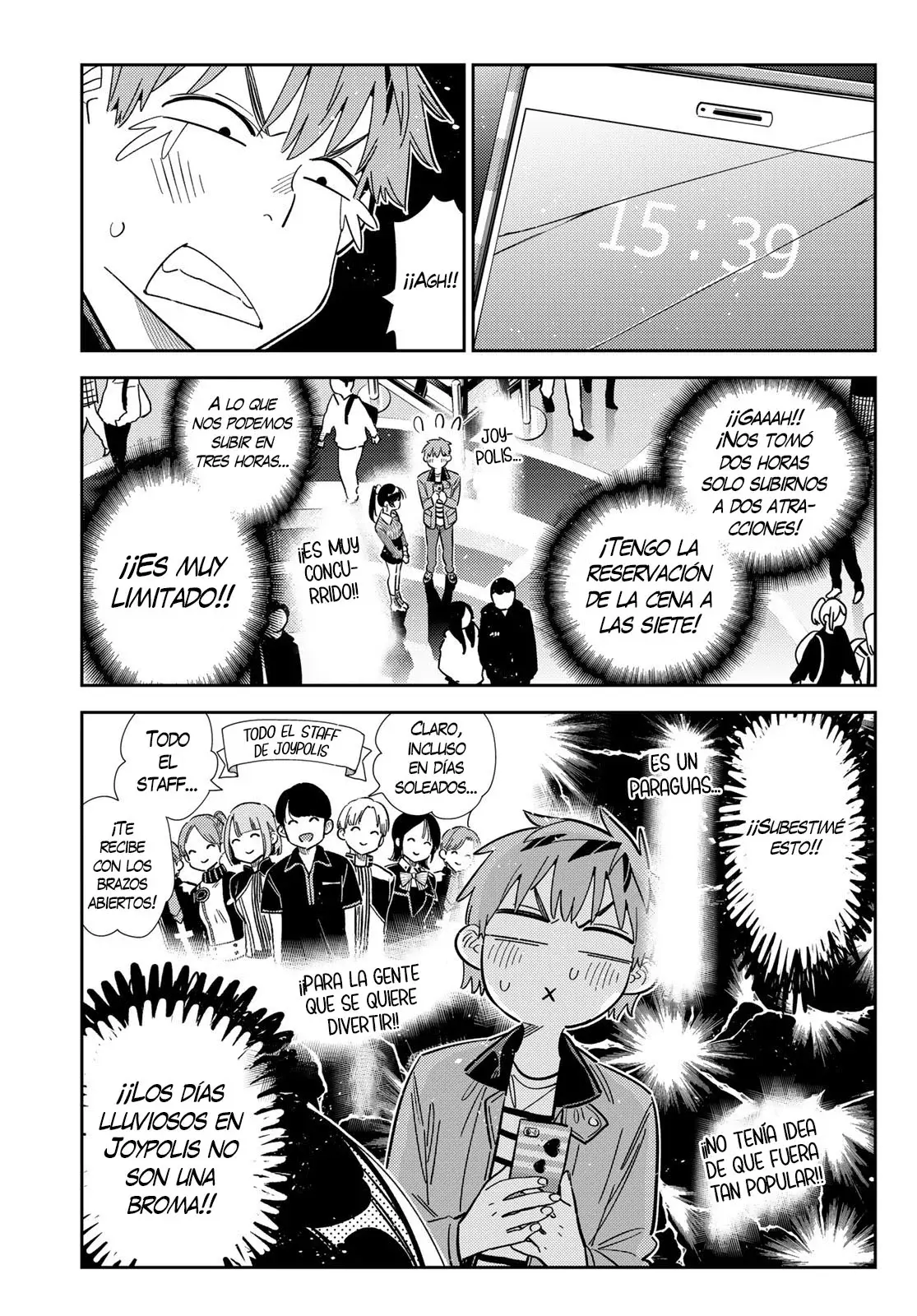 Kanojo, Okarishimasu Capítulo 366 - Página 4 en español