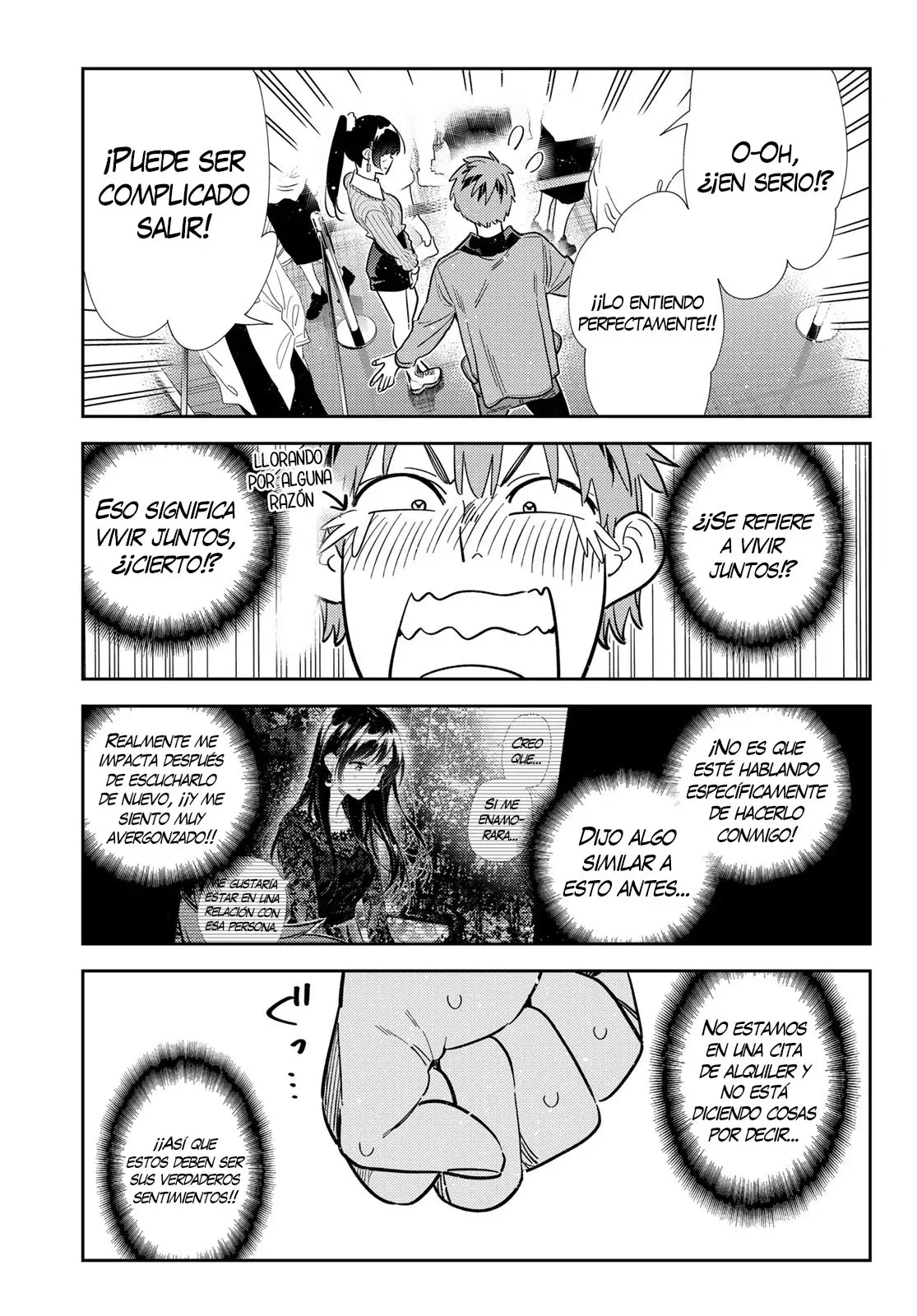 Kanojo, Okarishimasu Capítulo 369 - Página 14 en español