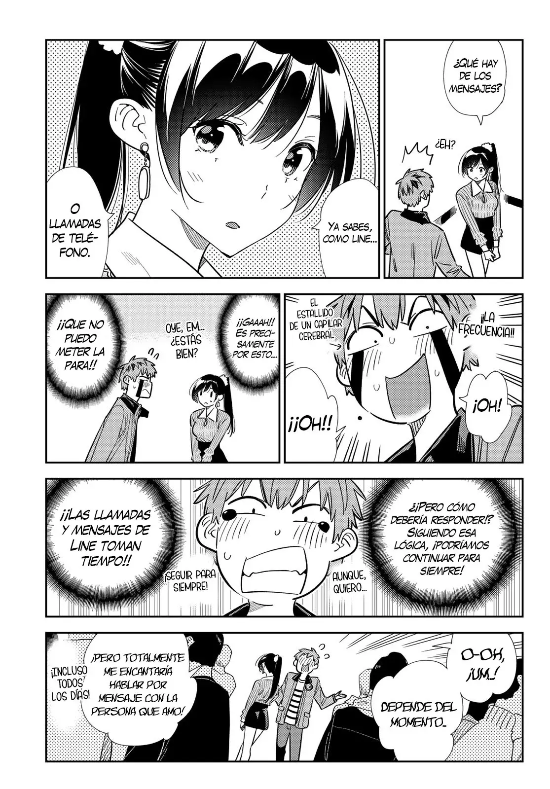 Kanojo, Okarishimasu Capítulo 369 - Página 16 en español