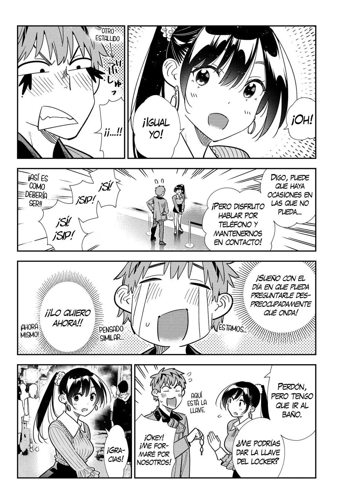Kanojo, Okarishimasu Capítulo 369 - Página 17 en español
