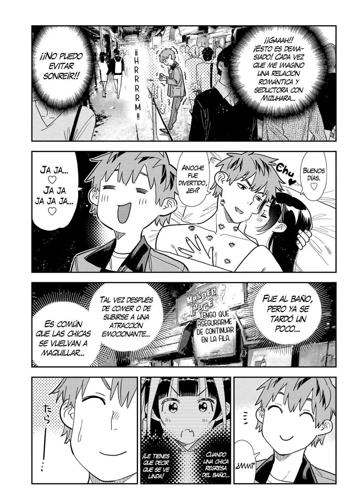 Kanojo, Okarishimasu Capítulo 370 - Página 4 en español