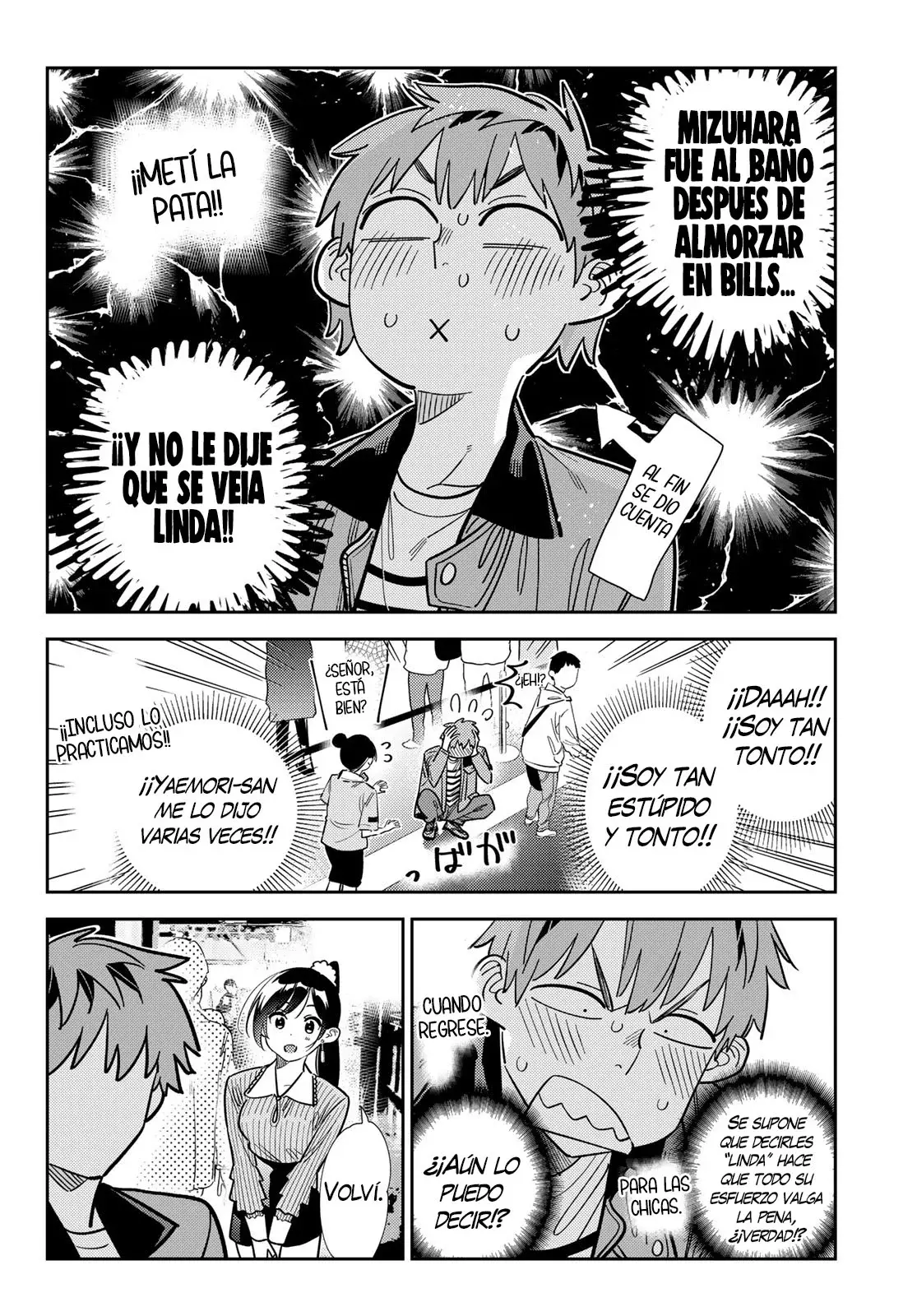 Kanojo, Okarishimasu Capítulo 370 - Página 5 en español