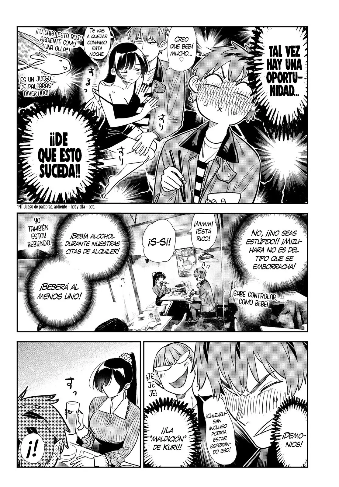 Kanojo, Okarishimasu Capítulo 375 - Página 5 en español