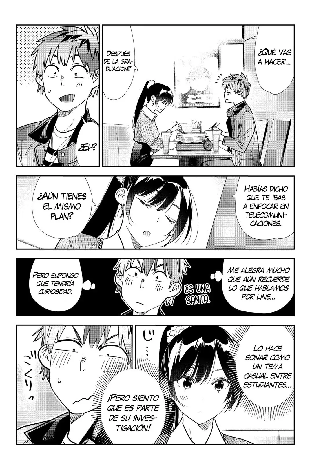 Kanojo, Okarishimasu Capítulo 375 - Página 7 en español