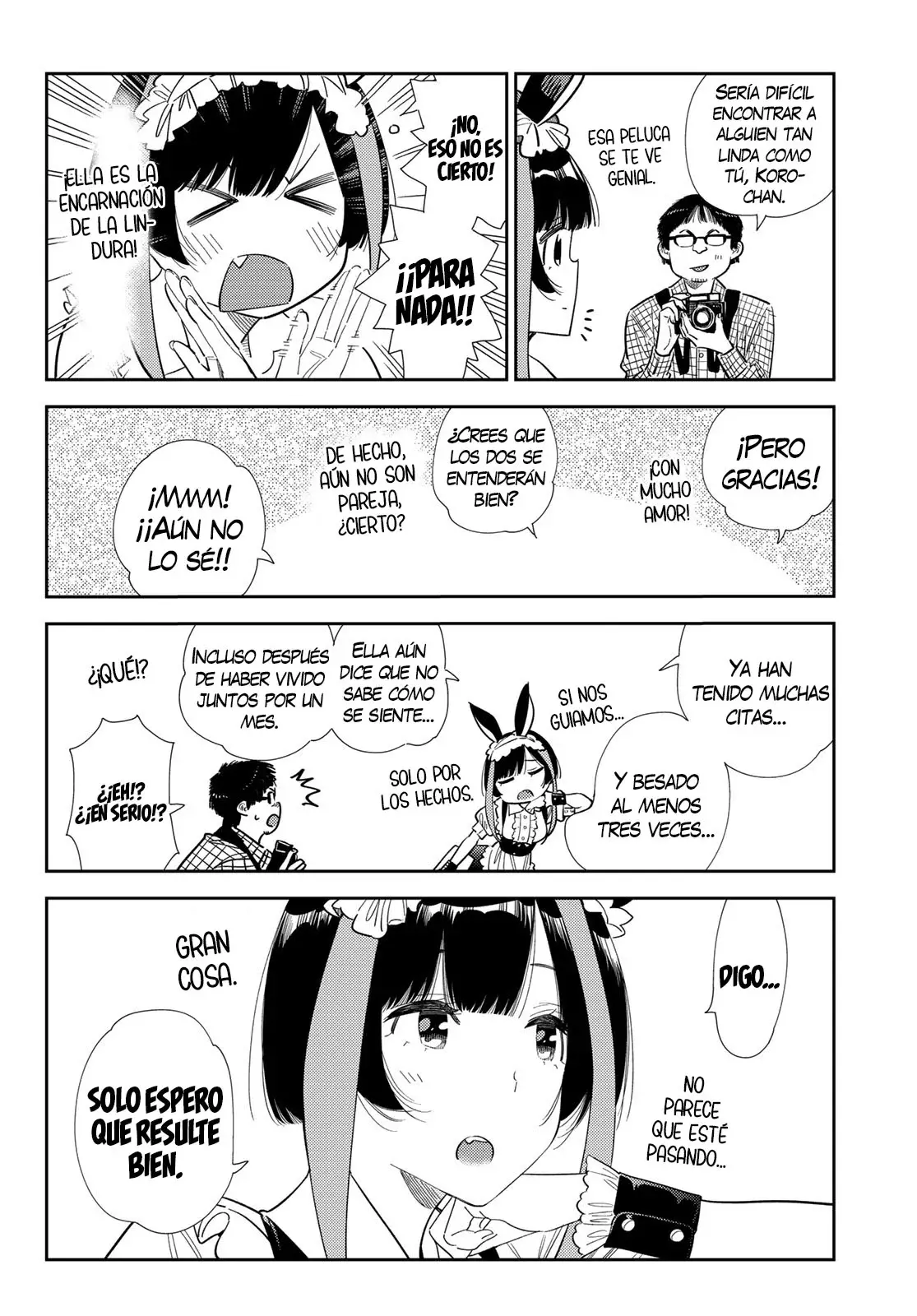 Kanojo, Okarishimasu Capítulo 377 - Página 3 en español