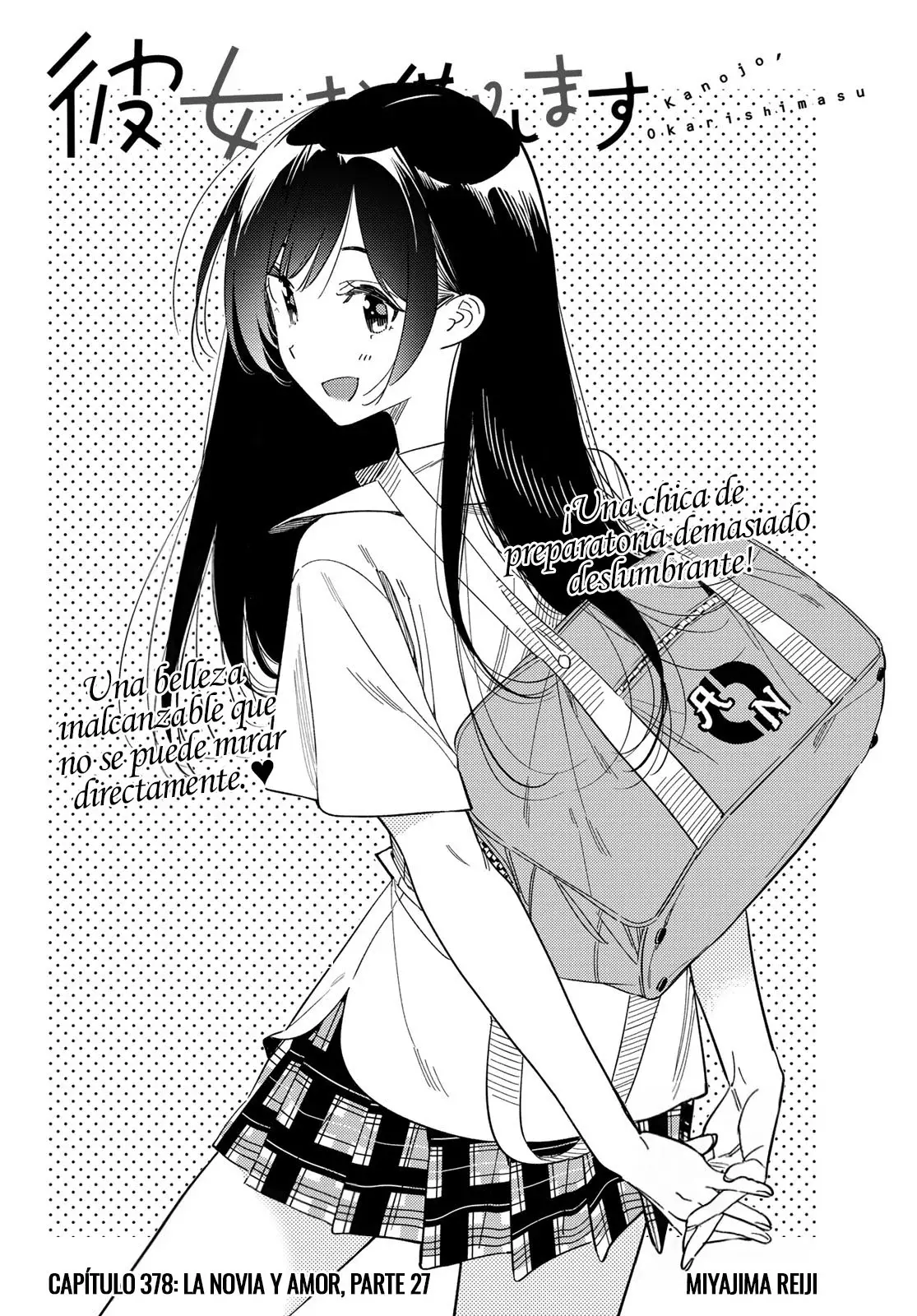 Kanojo, Okarishimasu Capítulo 378 - Página 3 en español