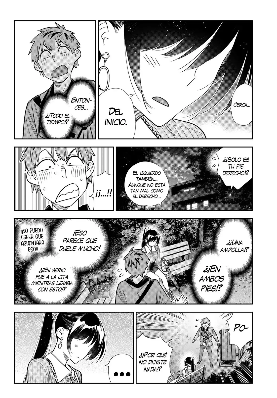 Kanojo, Okarishimasu Capítulo 382 - Página 12 en español