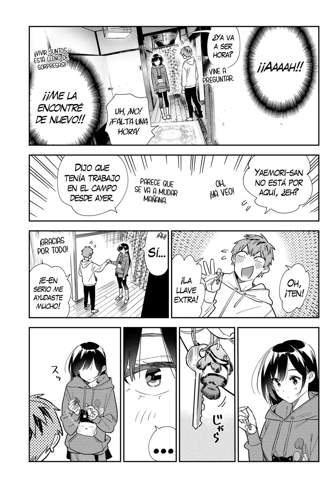 Kanojo, Okarishimasu Capítulo 384 - Página 17 en español