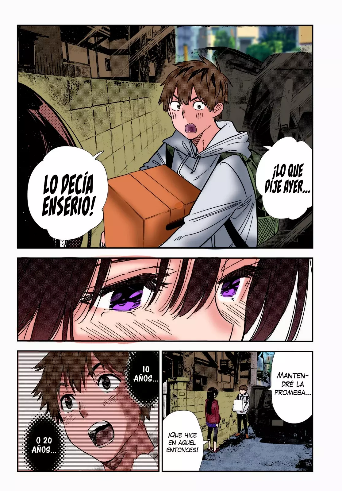 Kanojo, Okarishimasu Capítulo 385.5 - Página 12 en español
