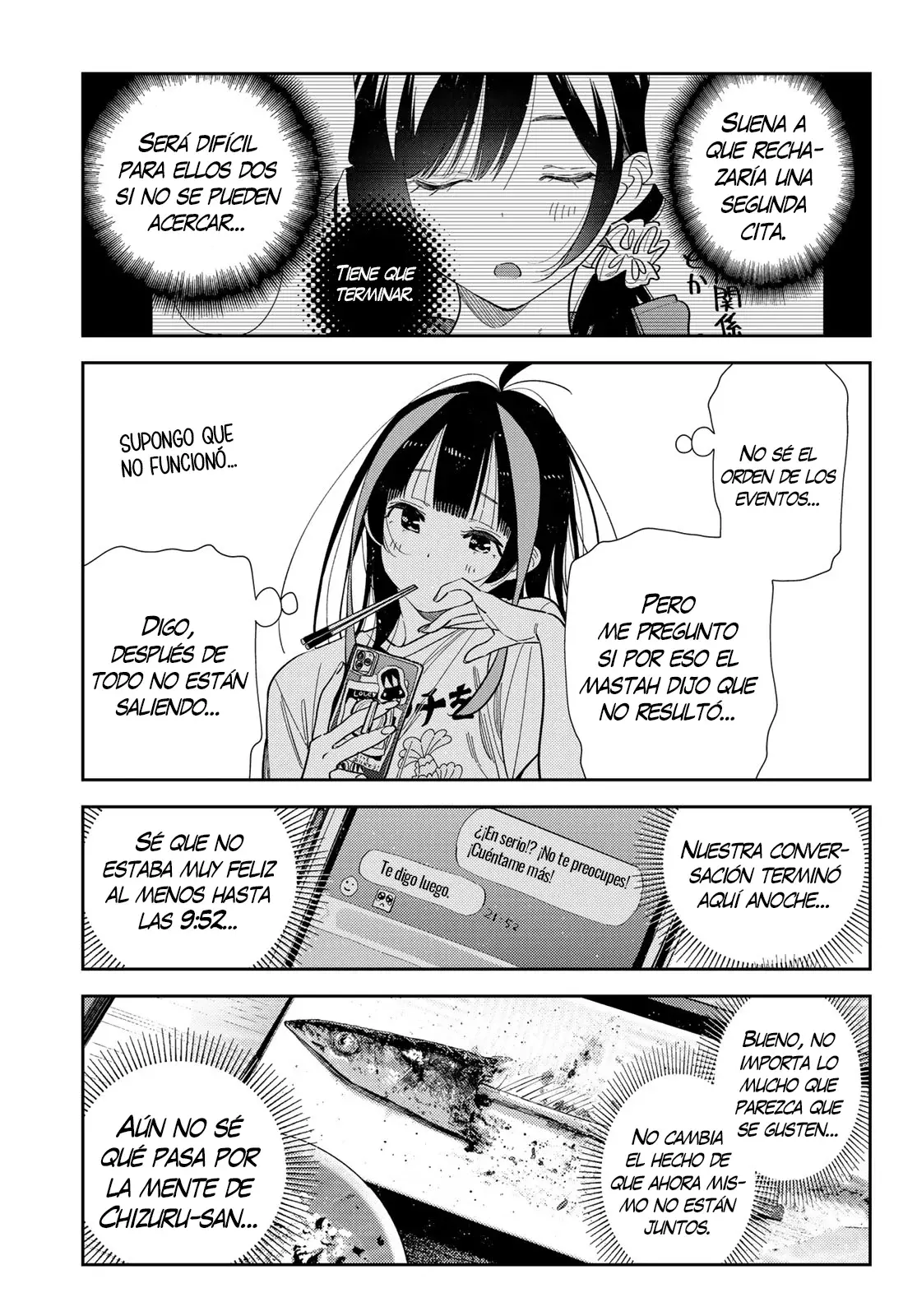 Kanojo, Okarishimasu Capítulo 387 - Página 18 en español