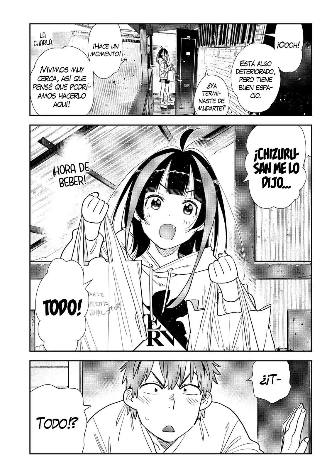 Kanojo, Okarishimasu Capítulo 388 - Página 4 en español