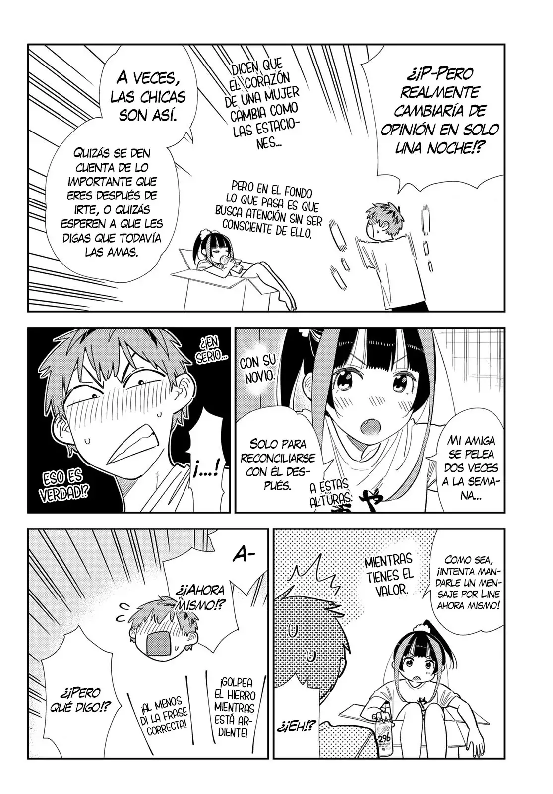 Kanojo, Okarishimasu Capítulo 389 - Página 8 en español