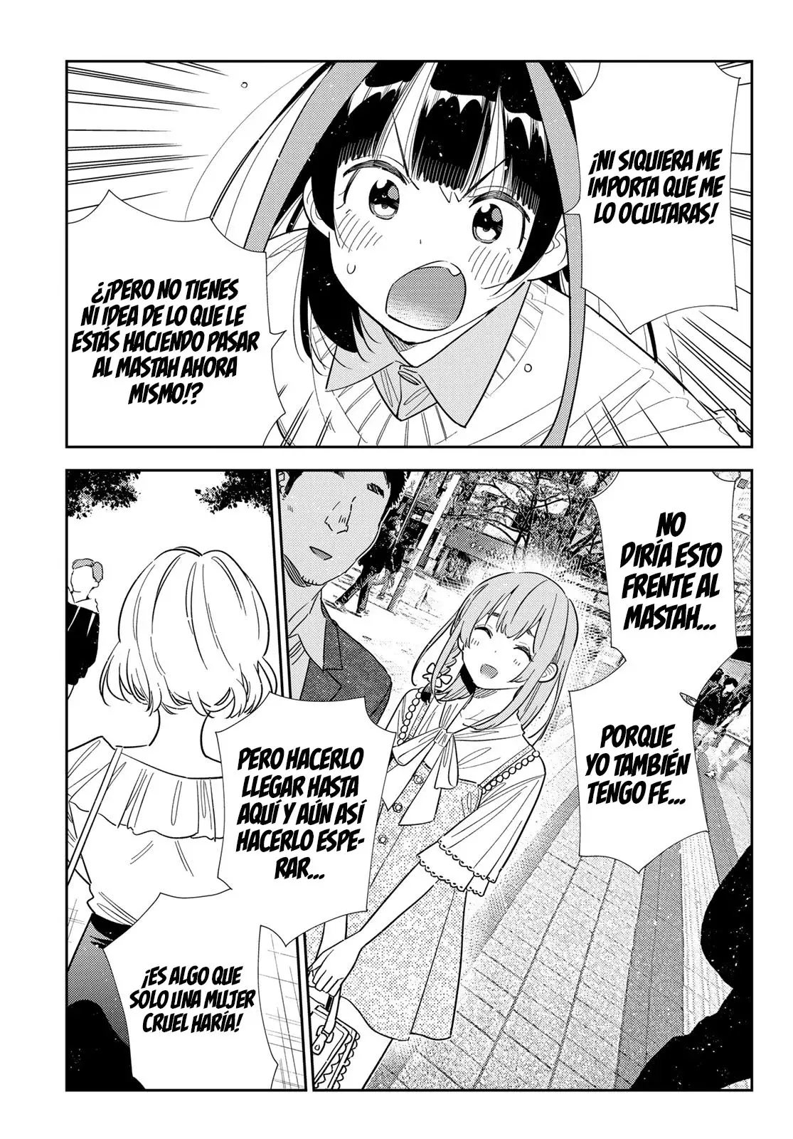 Kanojo, Okarishimasu Capítulo 390 - Página 12 en español