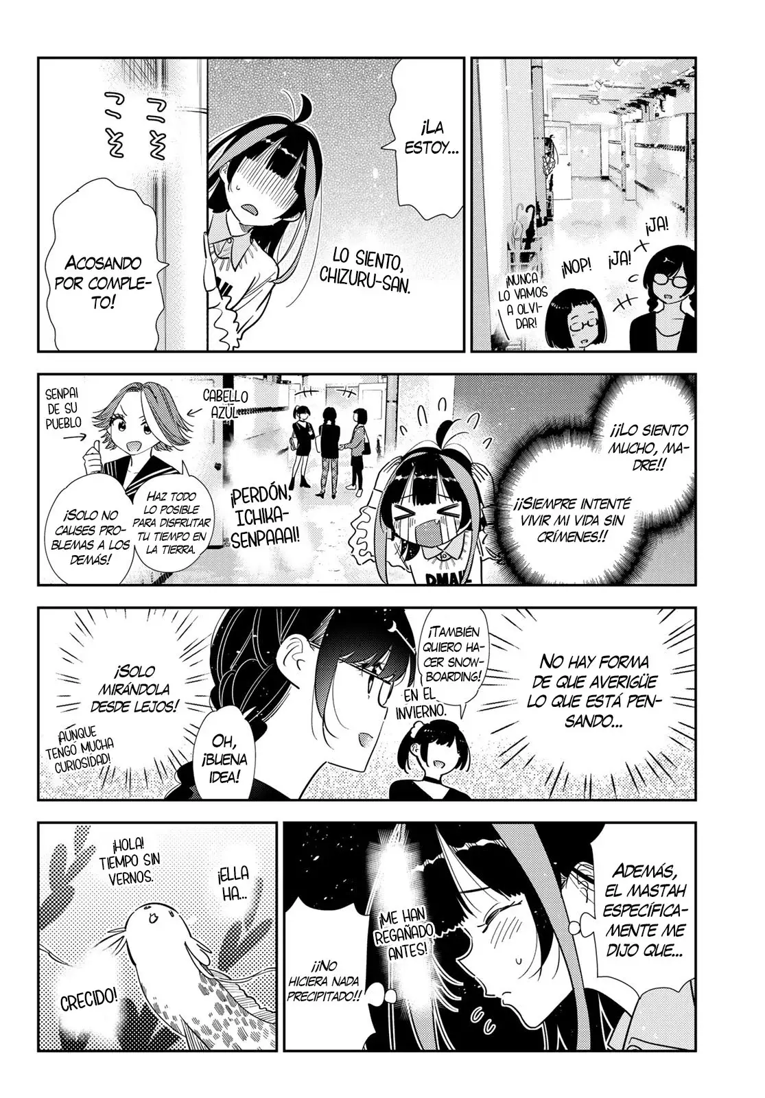 Kanojo, Okarishimasu Capítulo 390 - Página 9 en español