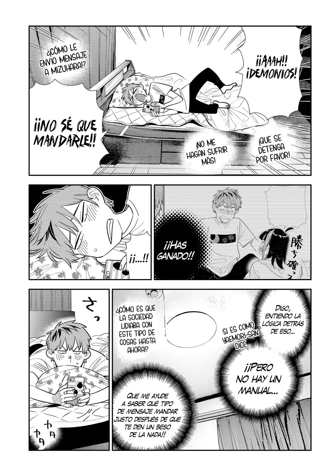 Kanojo, Okarishimasu Capítulo 391 - Página 4 en español