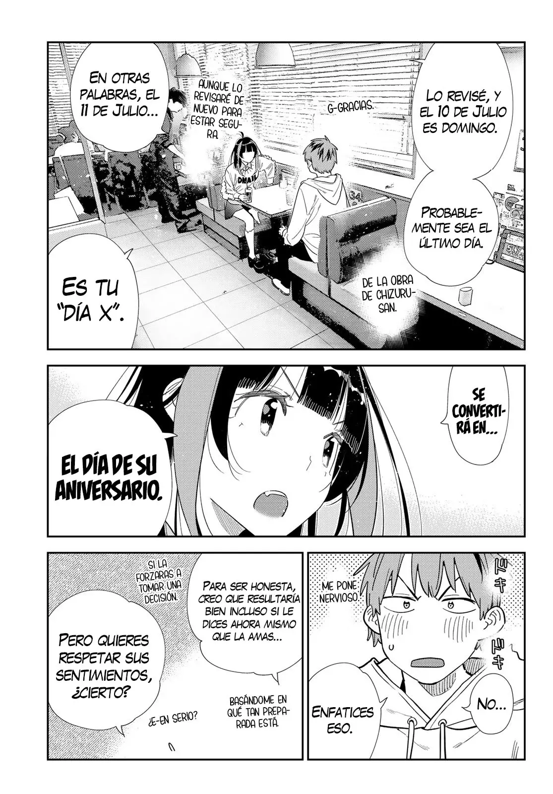 Kanojo, Okarishimasu Capítulo 392 - Página 4 en español