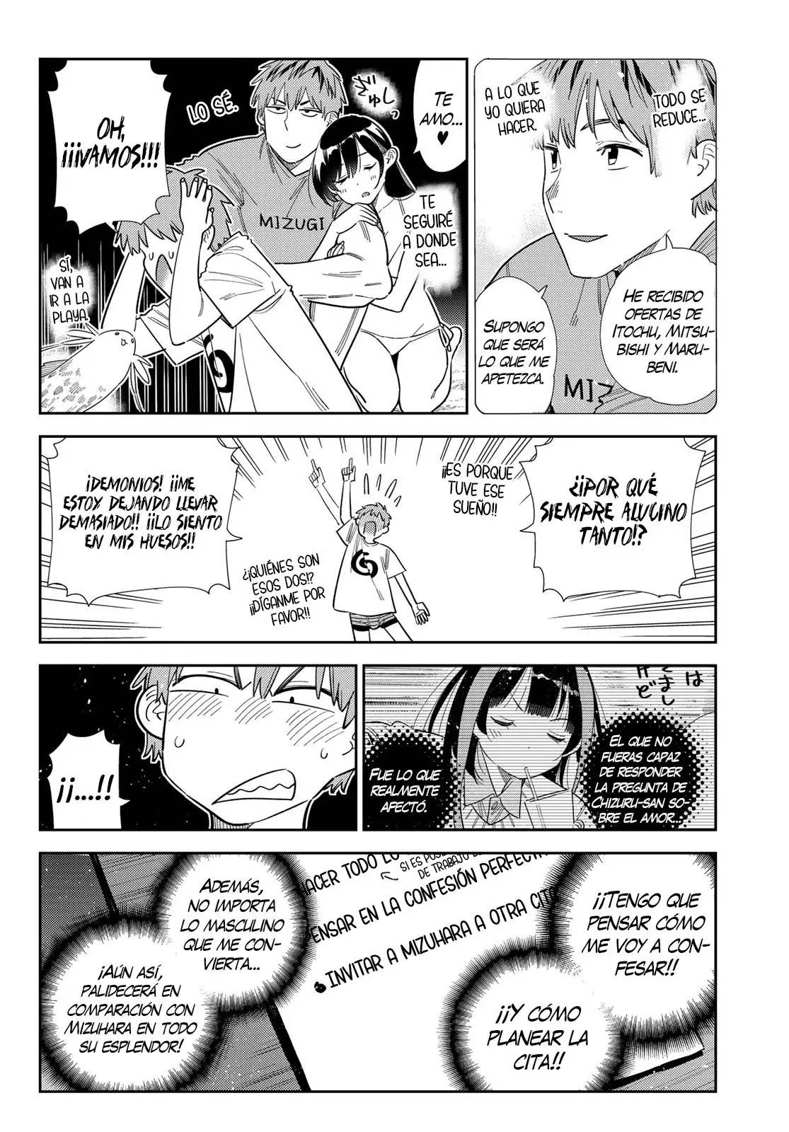 Kanojo, Okarishimasu Capítulo 393 - Página 14 en español