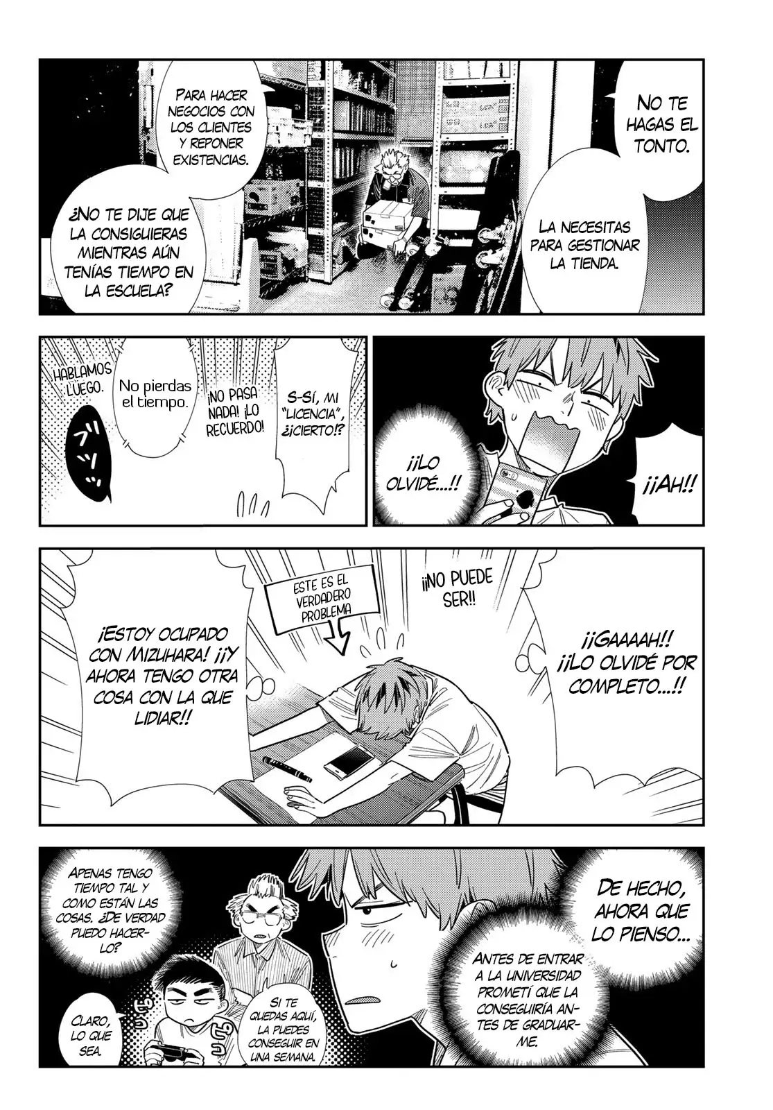 Kanojo, Okarishimasu Capítulo 393 - Página 16 en español