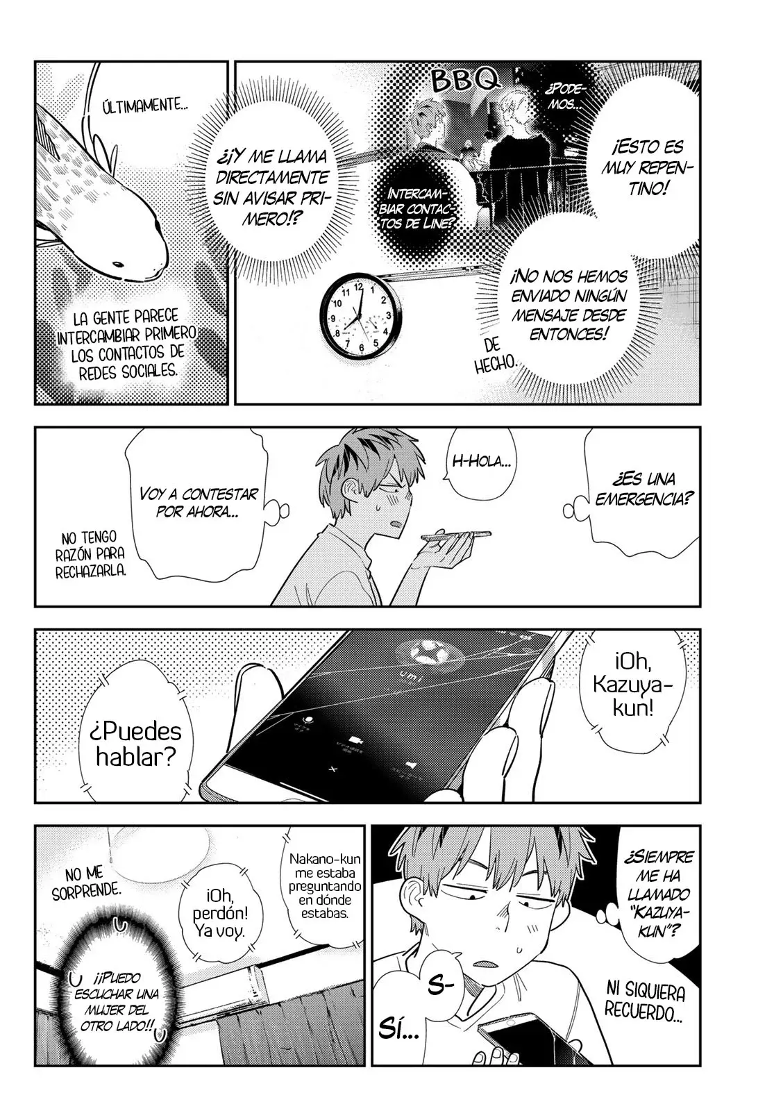 Kanojo, Okarishimasu Capítulo 396 - Página 5 en español
