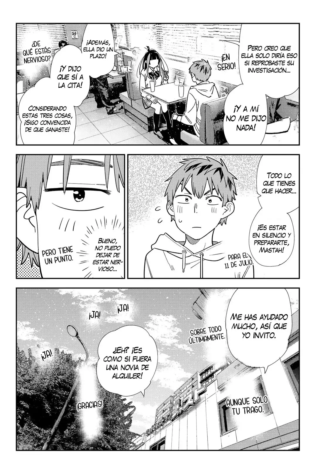 Kanojo, Okarishimasu Capítulo 398 - Página 11 en español