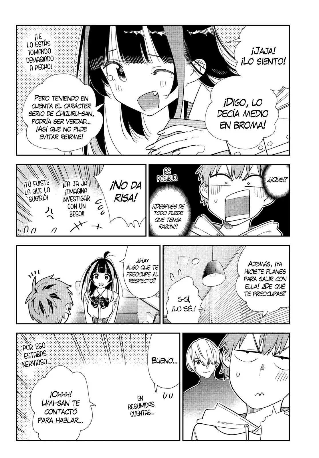 Kanojo, Okarishimasu Capítulo 398 - Página 7 en español