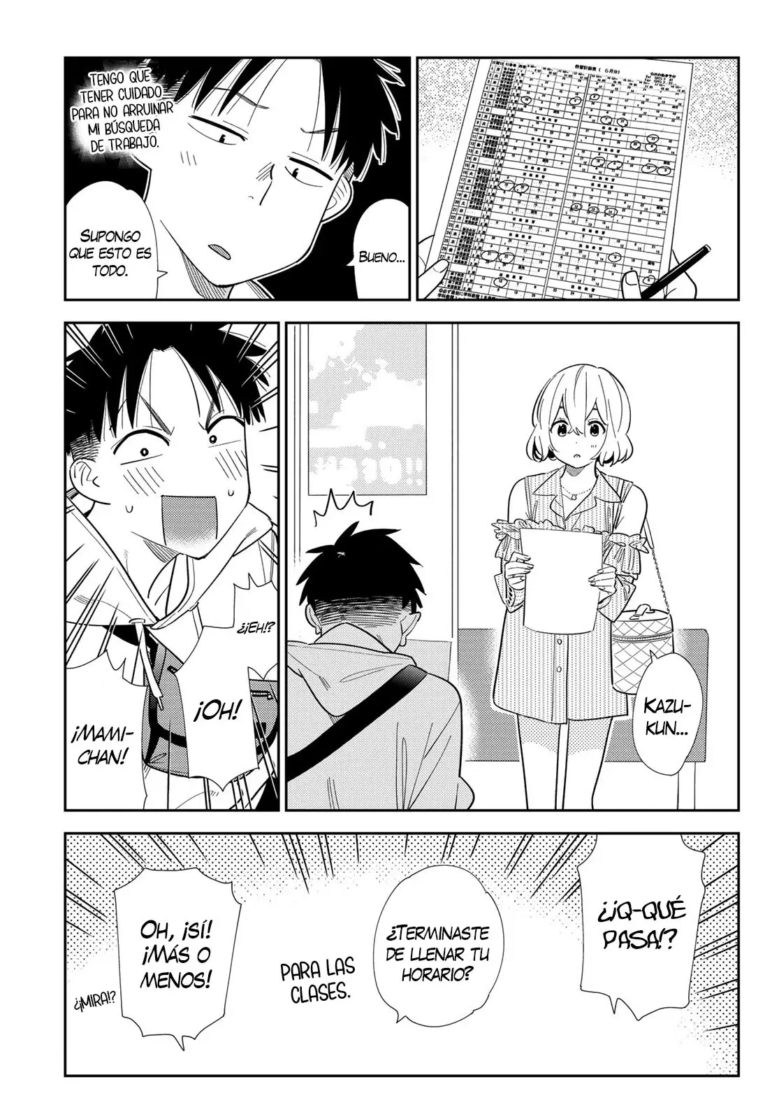Kanojo, Okarishimasu Capítulo 400 - Página 14 en español
