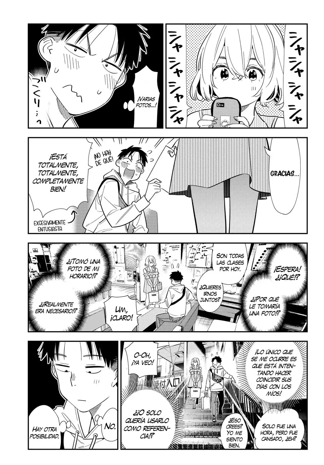 Kanojo, Okarishimasu Capítulo 400 - Página 16 en español