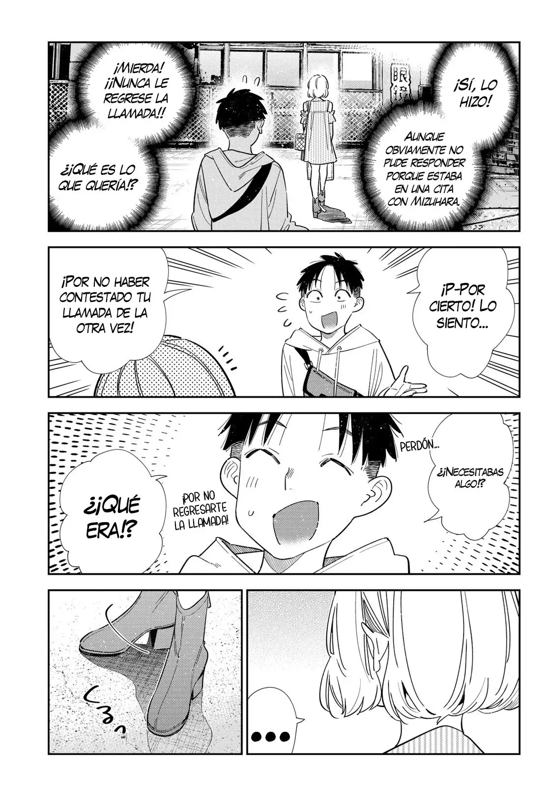 Kanojo, Okarishimasu Capítulo 400 - Página 18 en español
