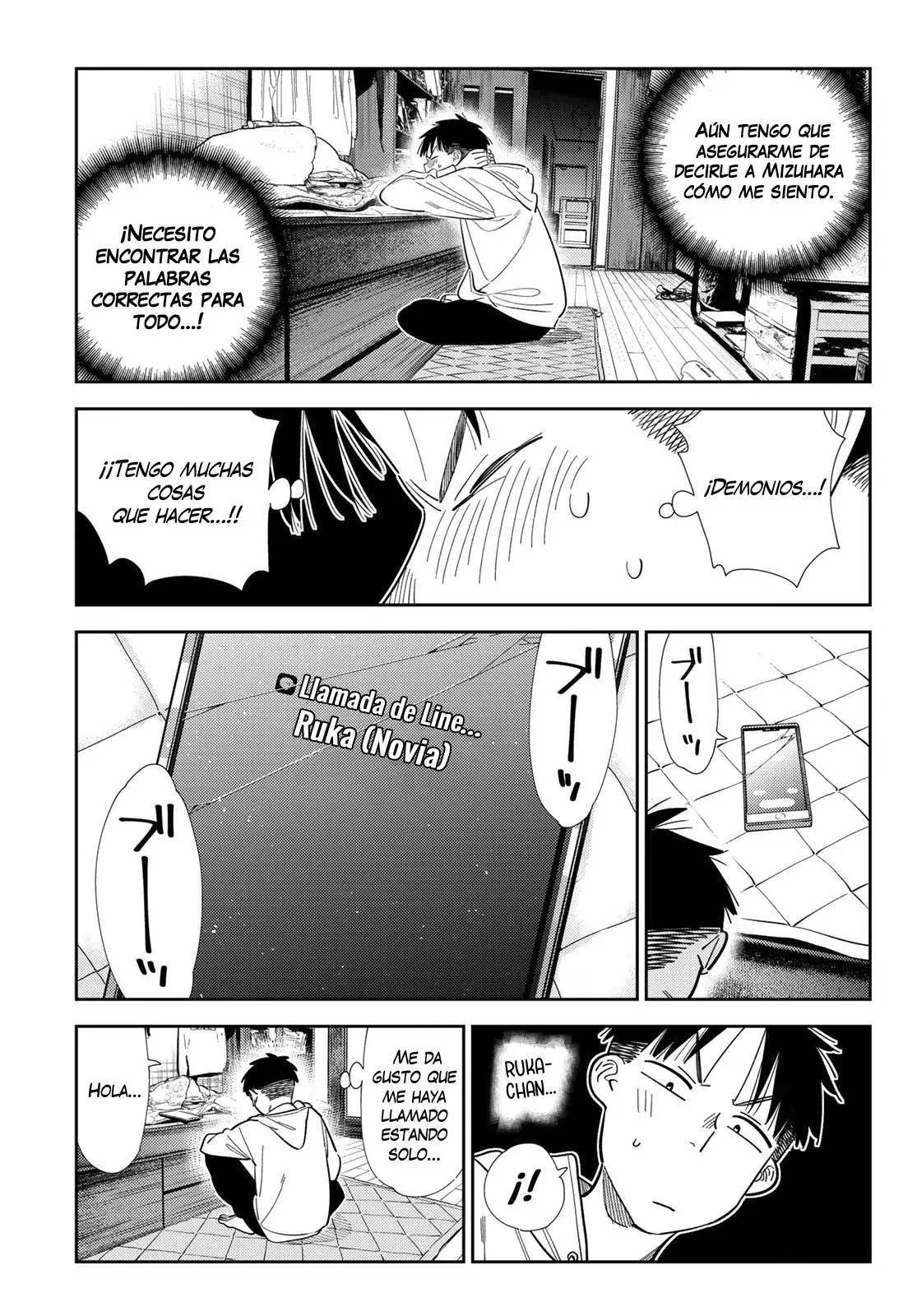 Kanojo, Okarishimasu Capítulo 401 - Página 14 en español