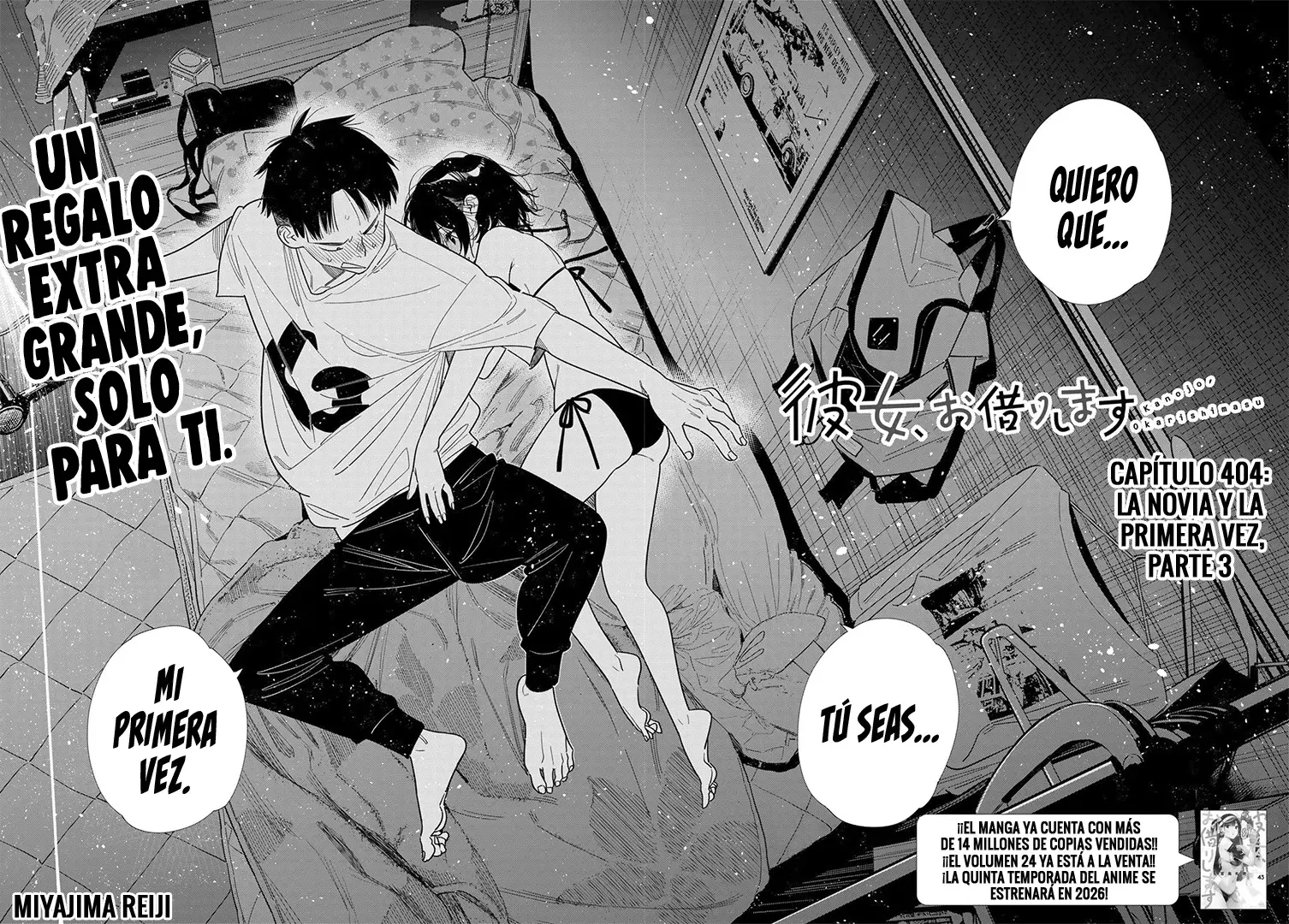 Kanojo, Okarishimasu Capítulo 404 - Página 3 en español