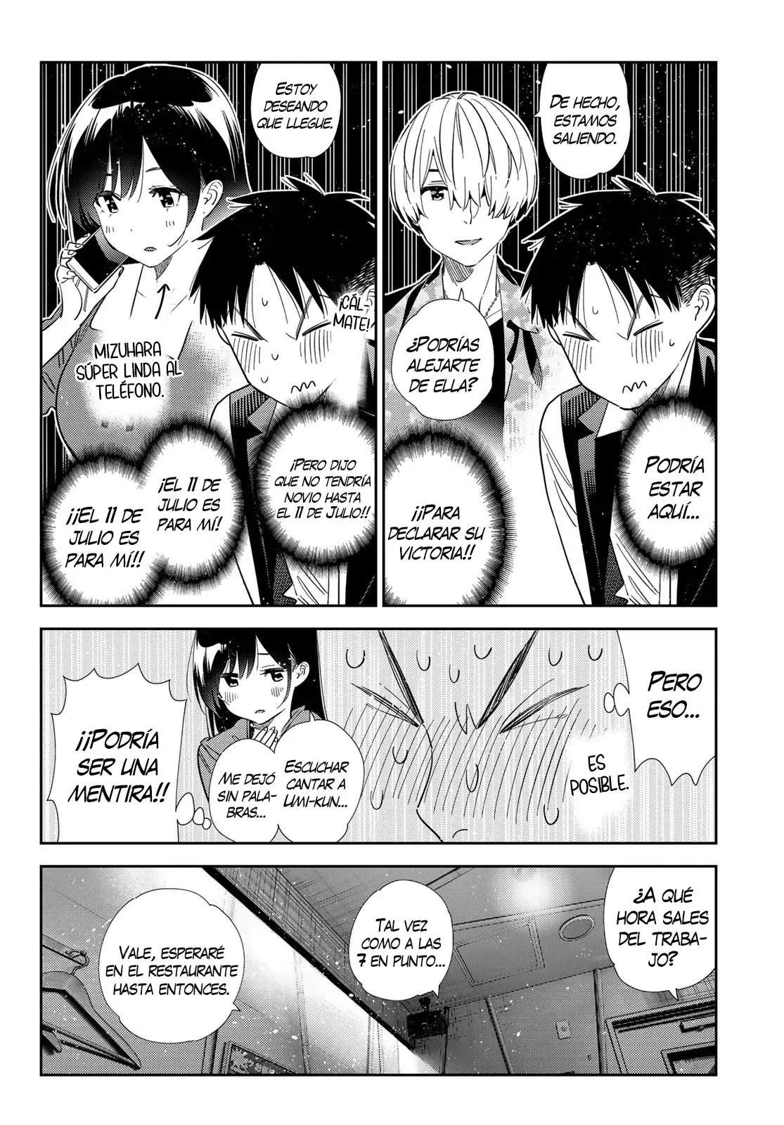 Kanojo, Okarishimasu Capítulo 408 - Página 15 en español