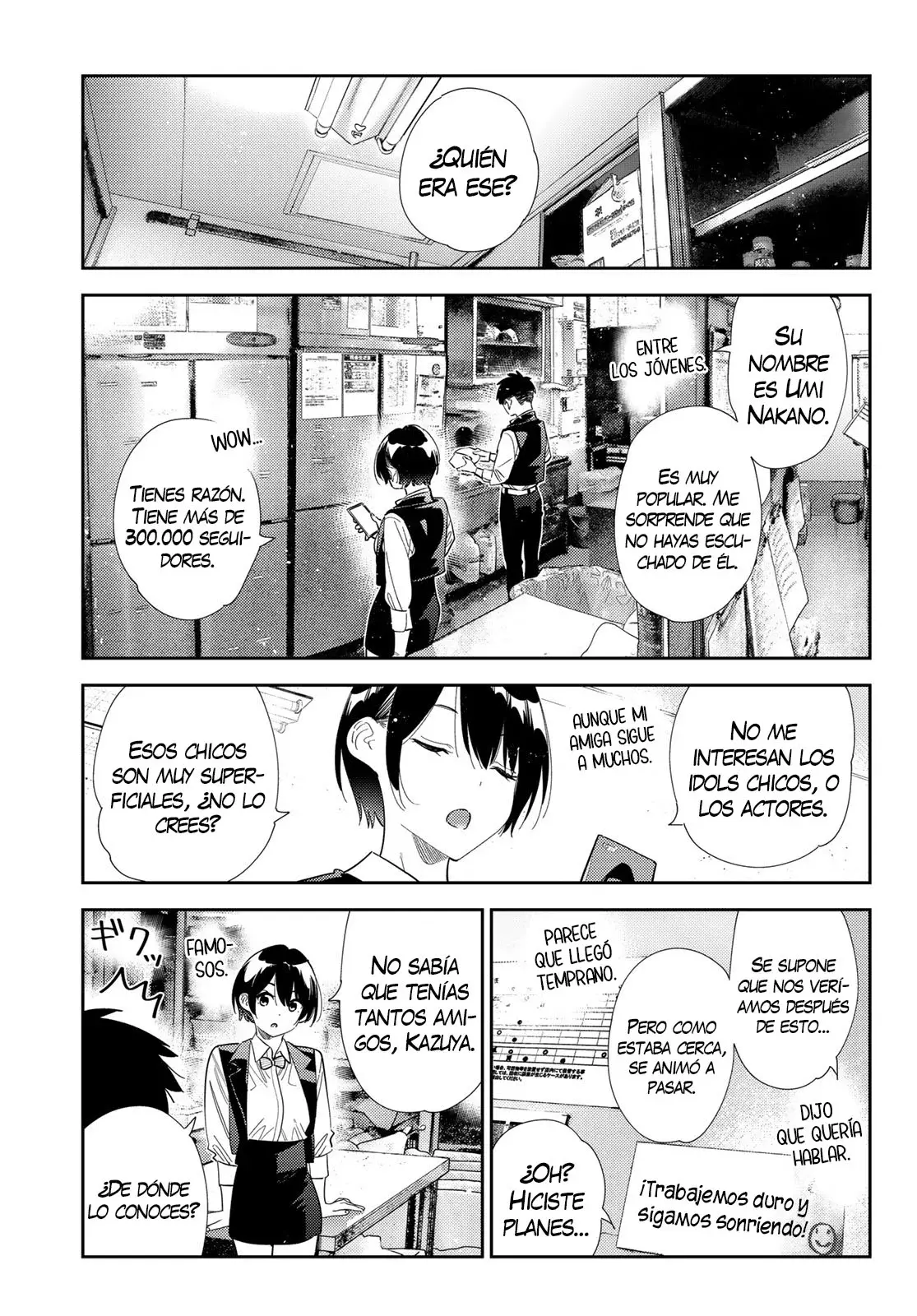 Kanojo, Okarishimasu Capítulo 408 - Página 4 en español