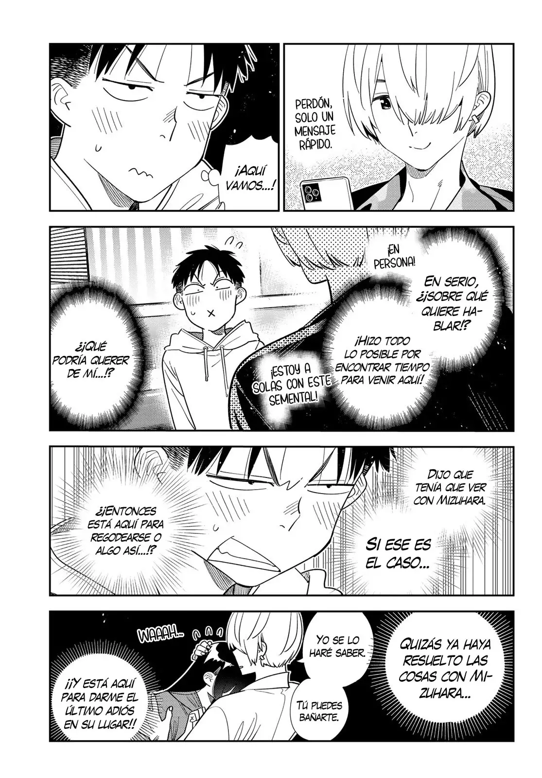 Kanojo, Okarishimasu Capítulo 409 - Página 4 en español