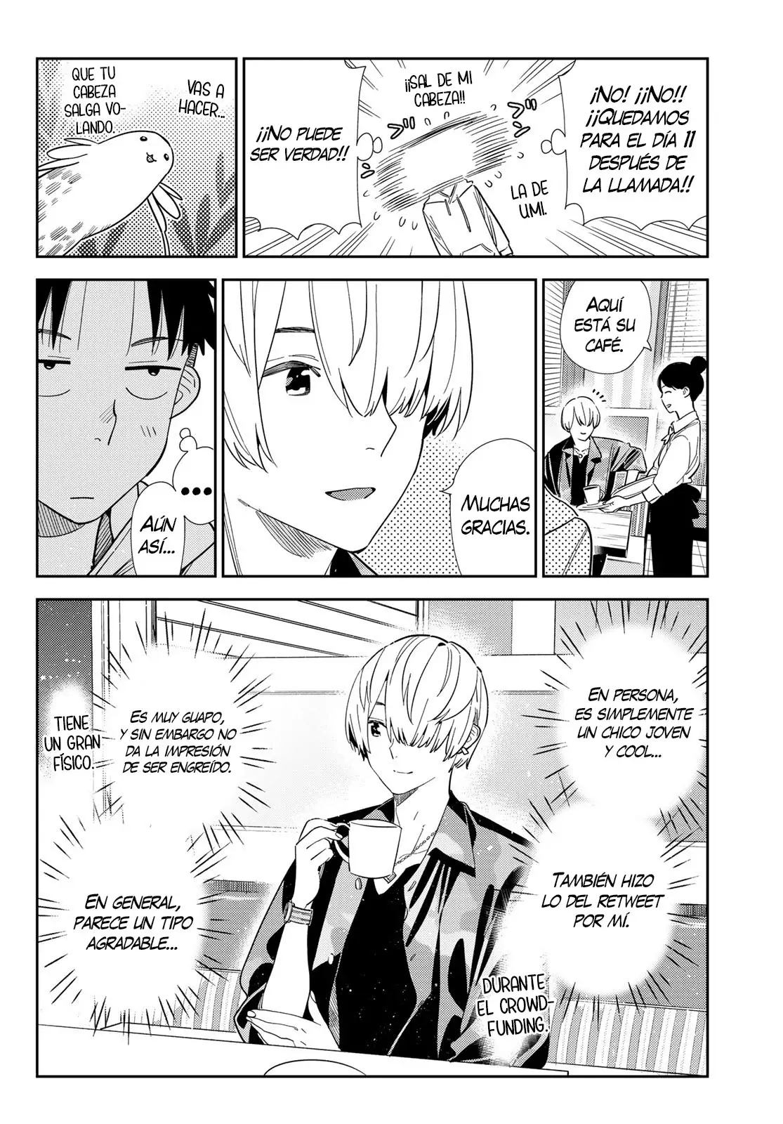 Kanojo, Okarishimasu Capítulo 409 - Página 5 en español