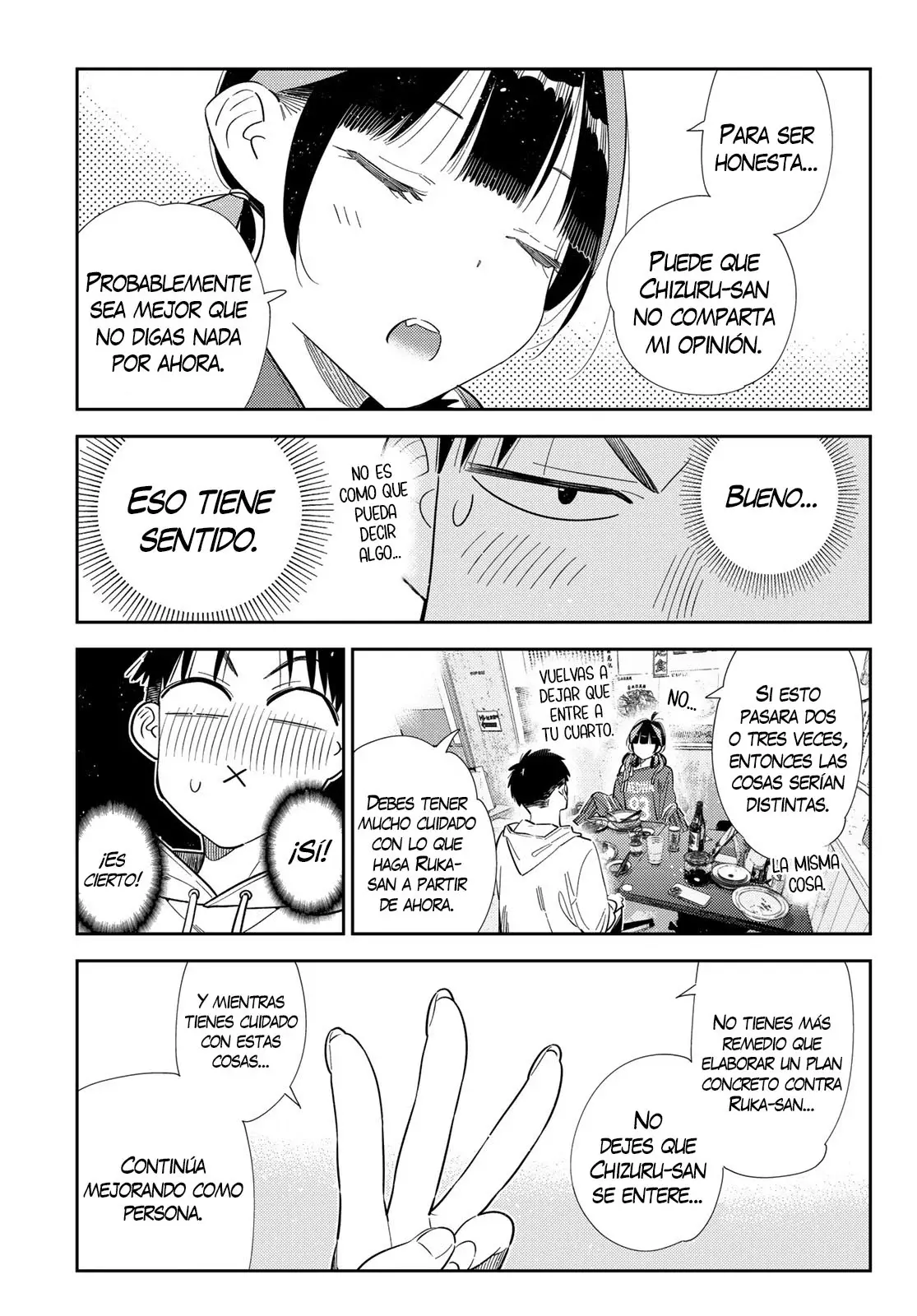 Kanojo, Okarishimasu Capítulo 411 - Página 14 en español