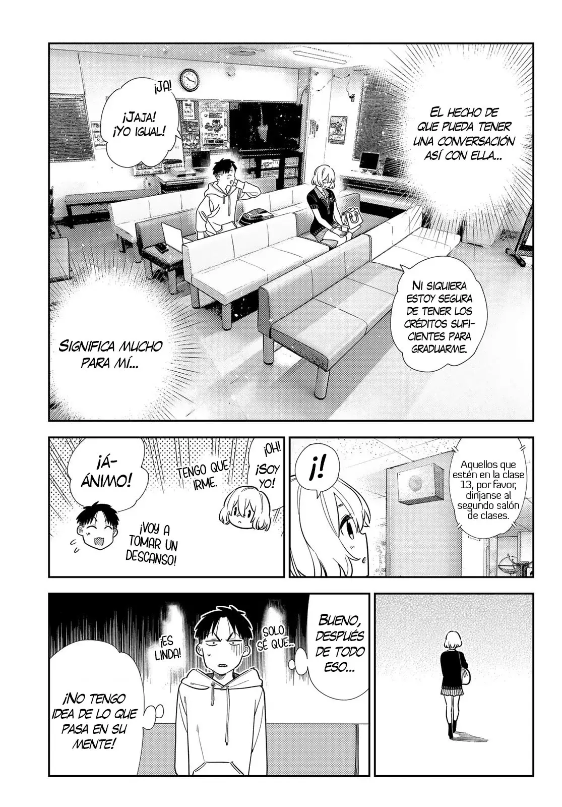 Kanojo, Okarishimasu Capítulo 412 - Página 13 en español