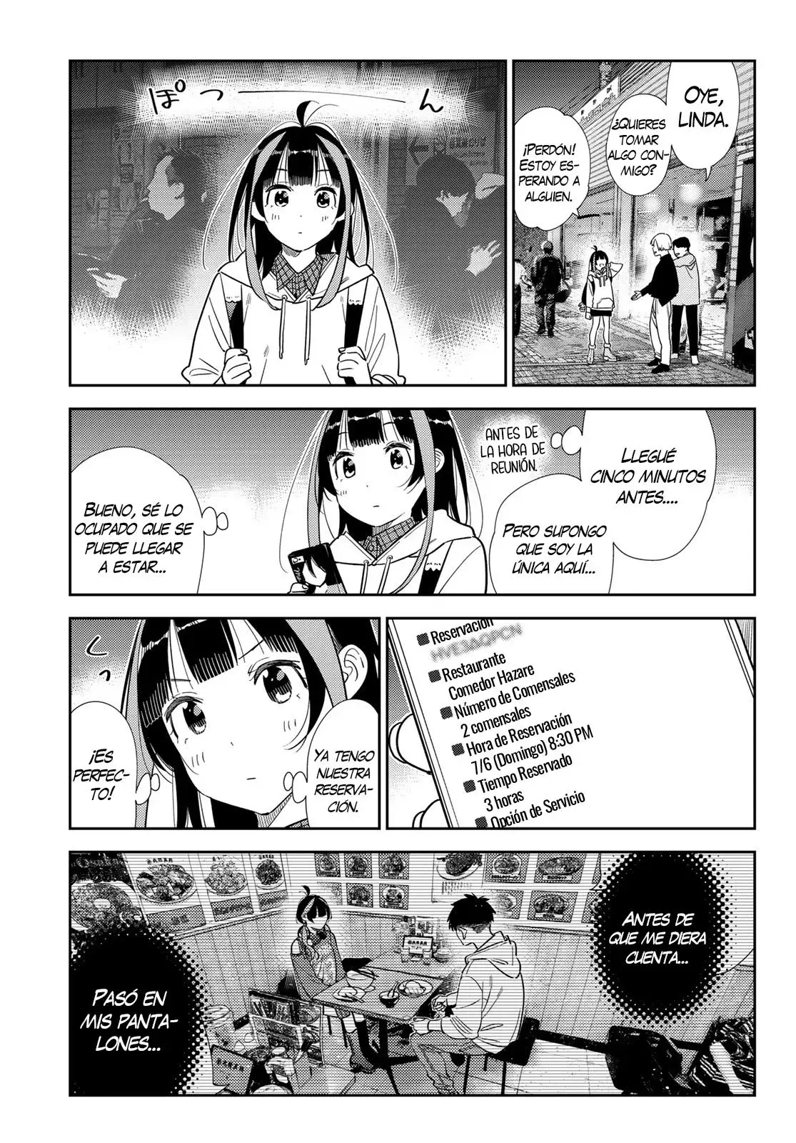 Kanojo, Okarishimasu Capítulo 412 - Página 17 en español