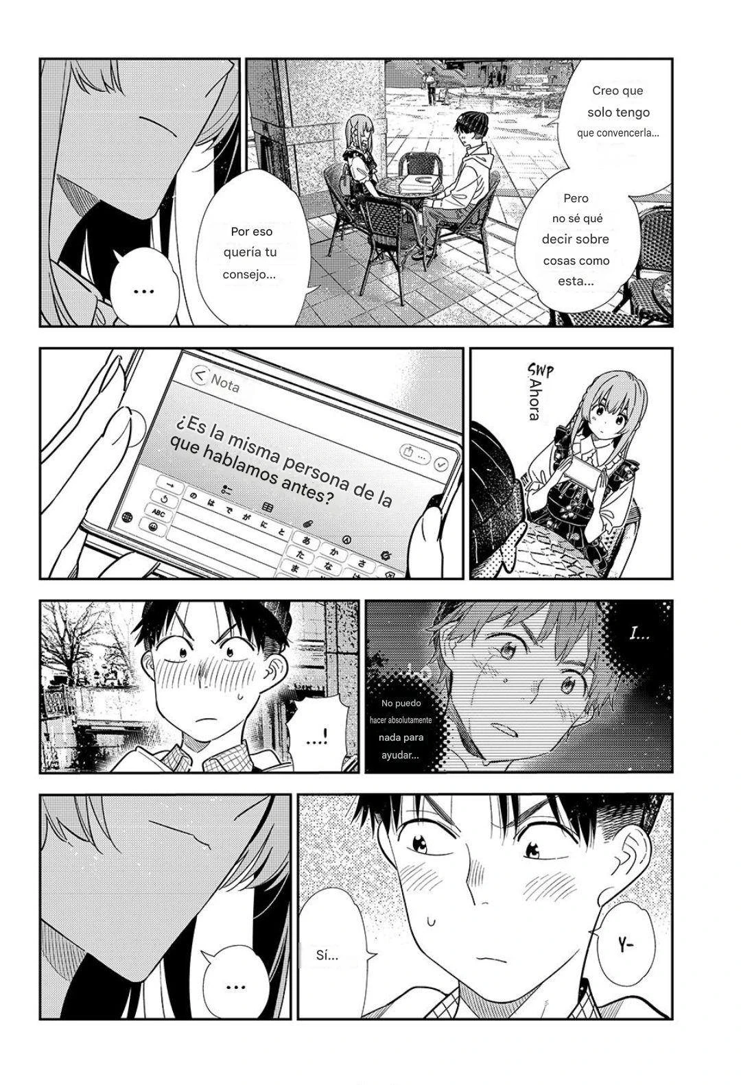 Kanojo, Okarishimasu Capítulo 419 - Página 12 en español