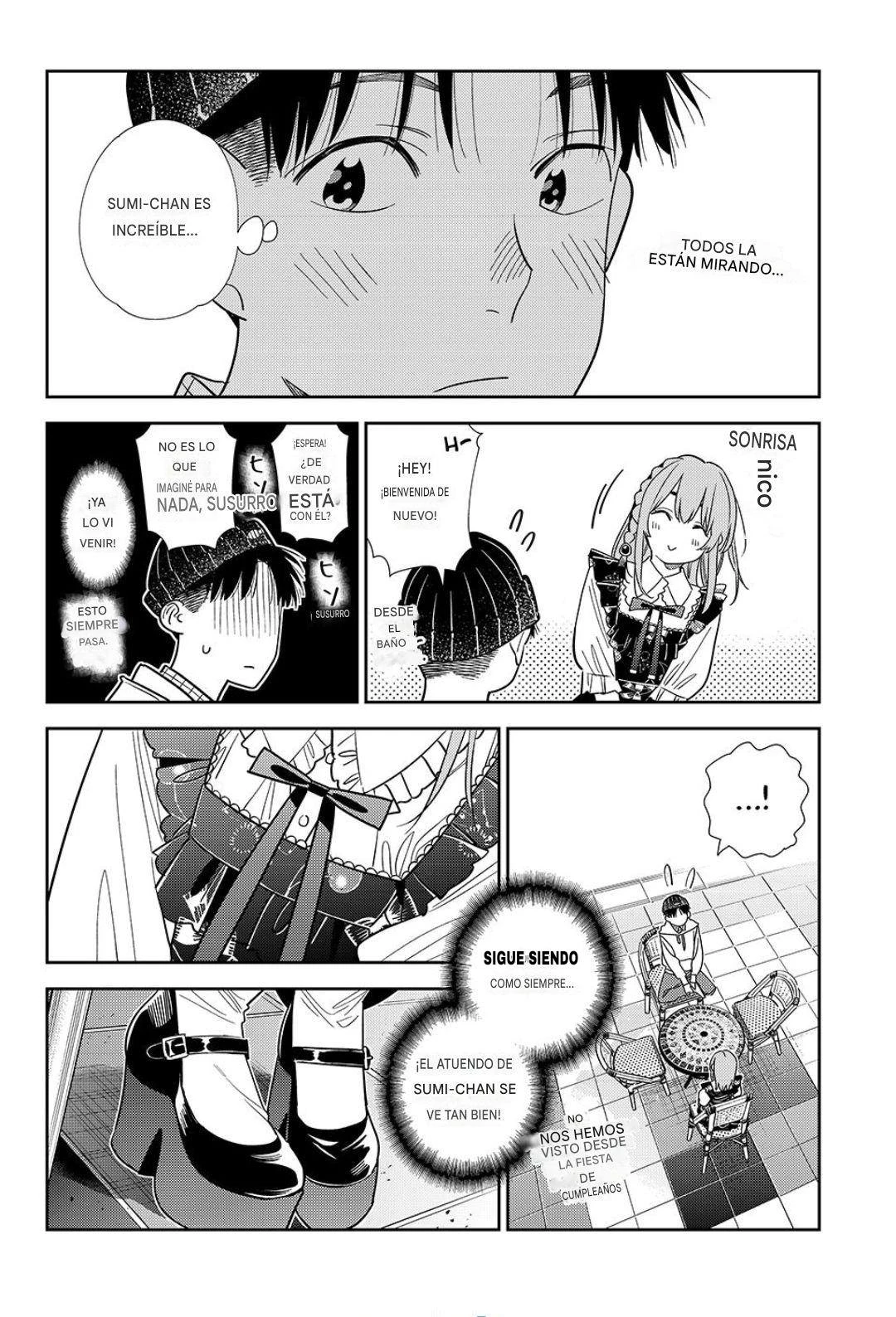 Kanojo, Okarishimasu Capítulo 419 - Página 6 en español