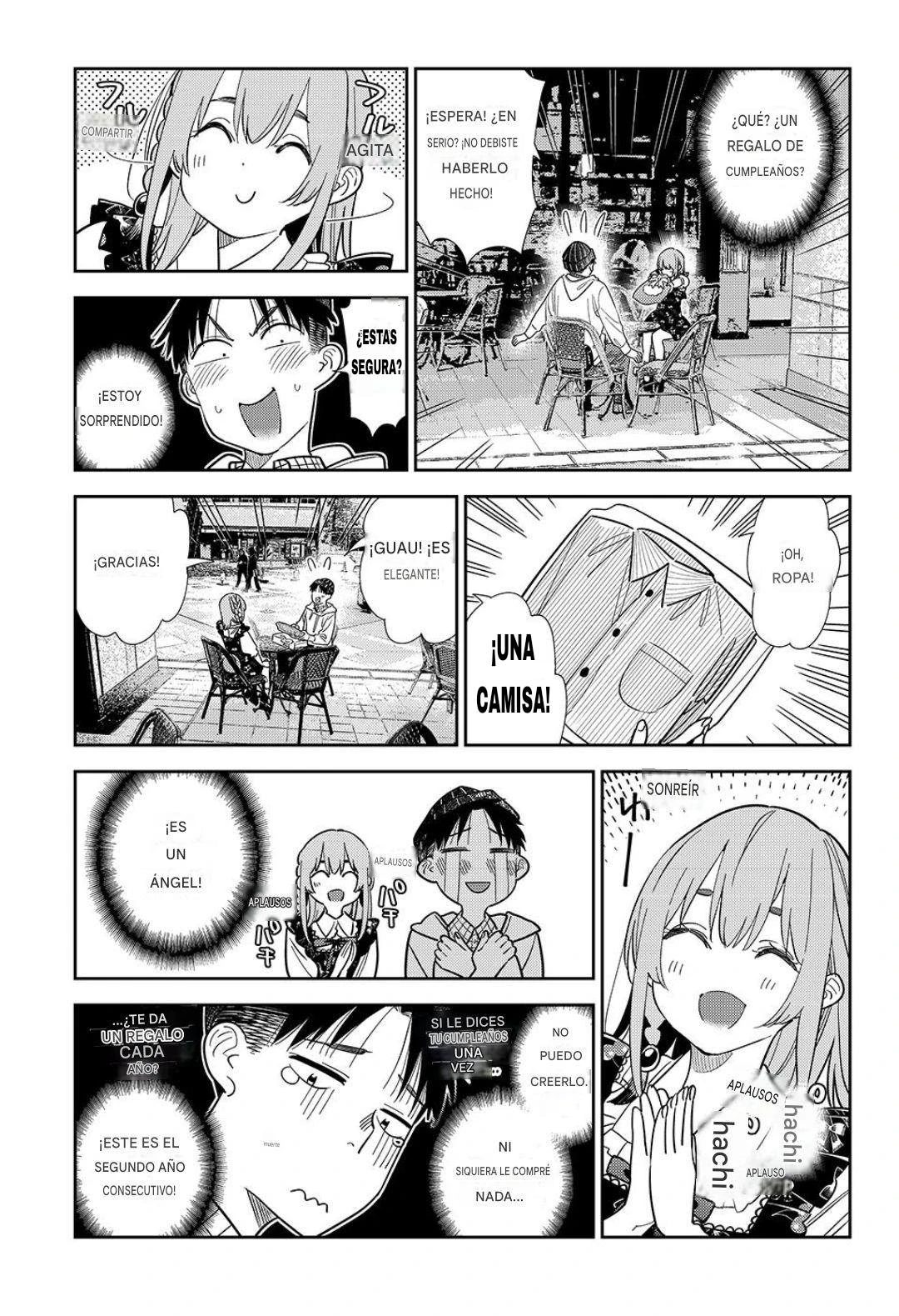 Kanojo, Okarishimasu Capítulo 419 - Página 9 en español