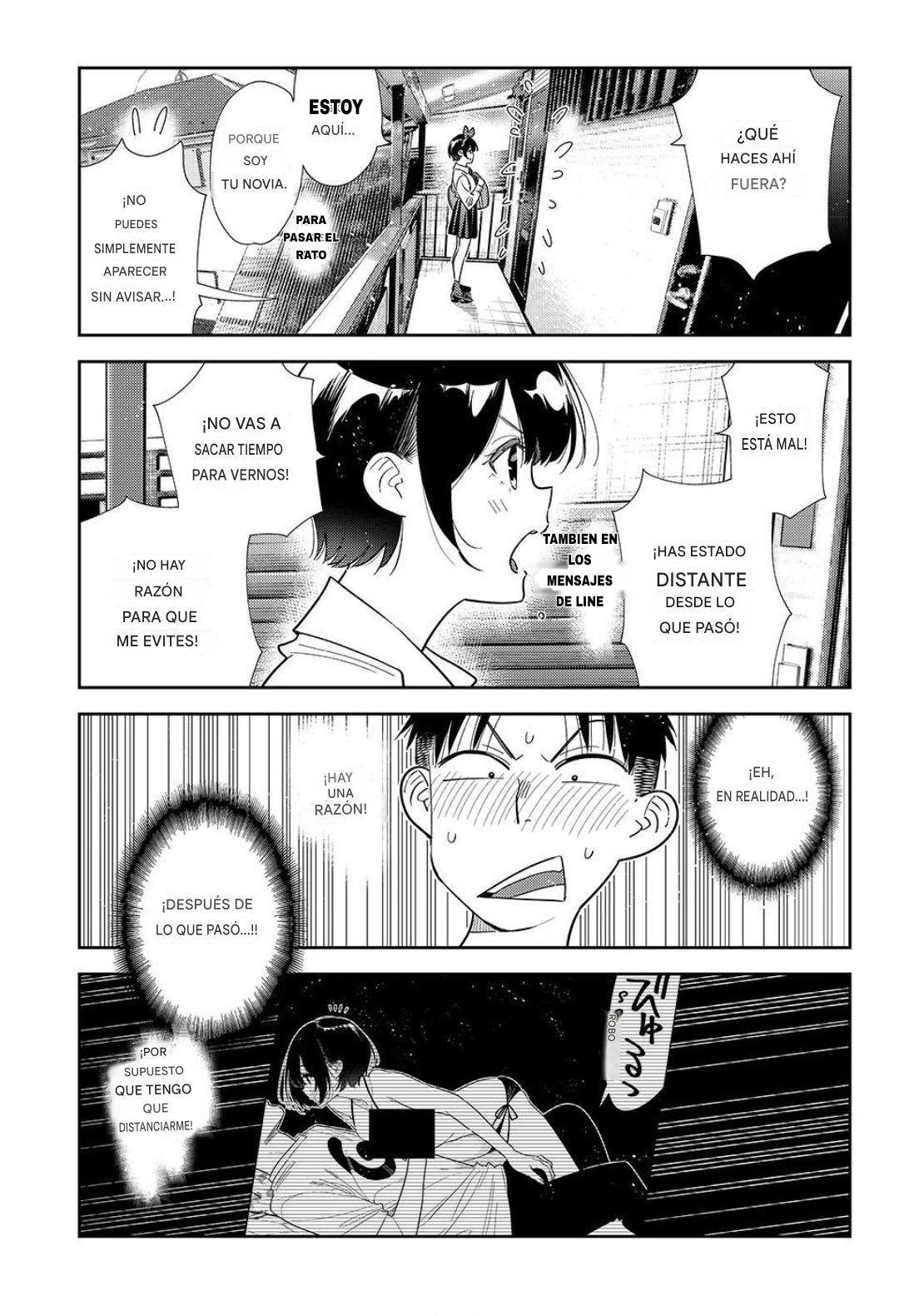 Kanojo, Okarishimasu Capítulo 424 - Página 3 en español