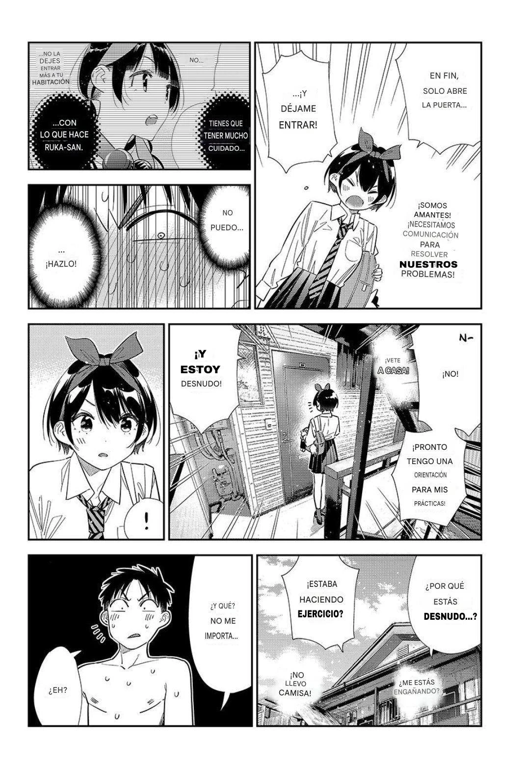 Kanojo, Okarishimasu Capítulo 424 - Página 4 en español