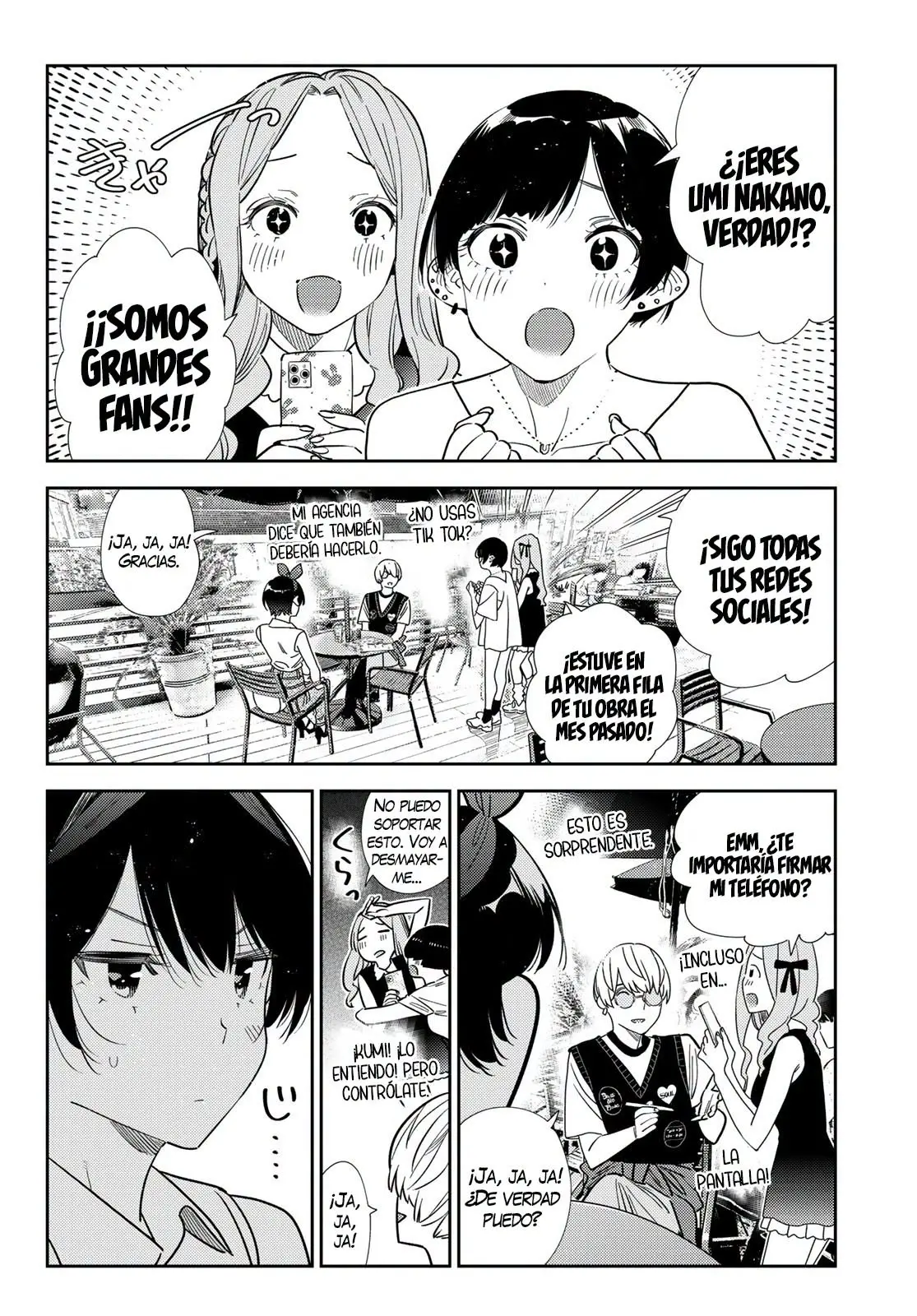 Kanojo, Okarishimasu Capítulo 427 - Página 13 en español