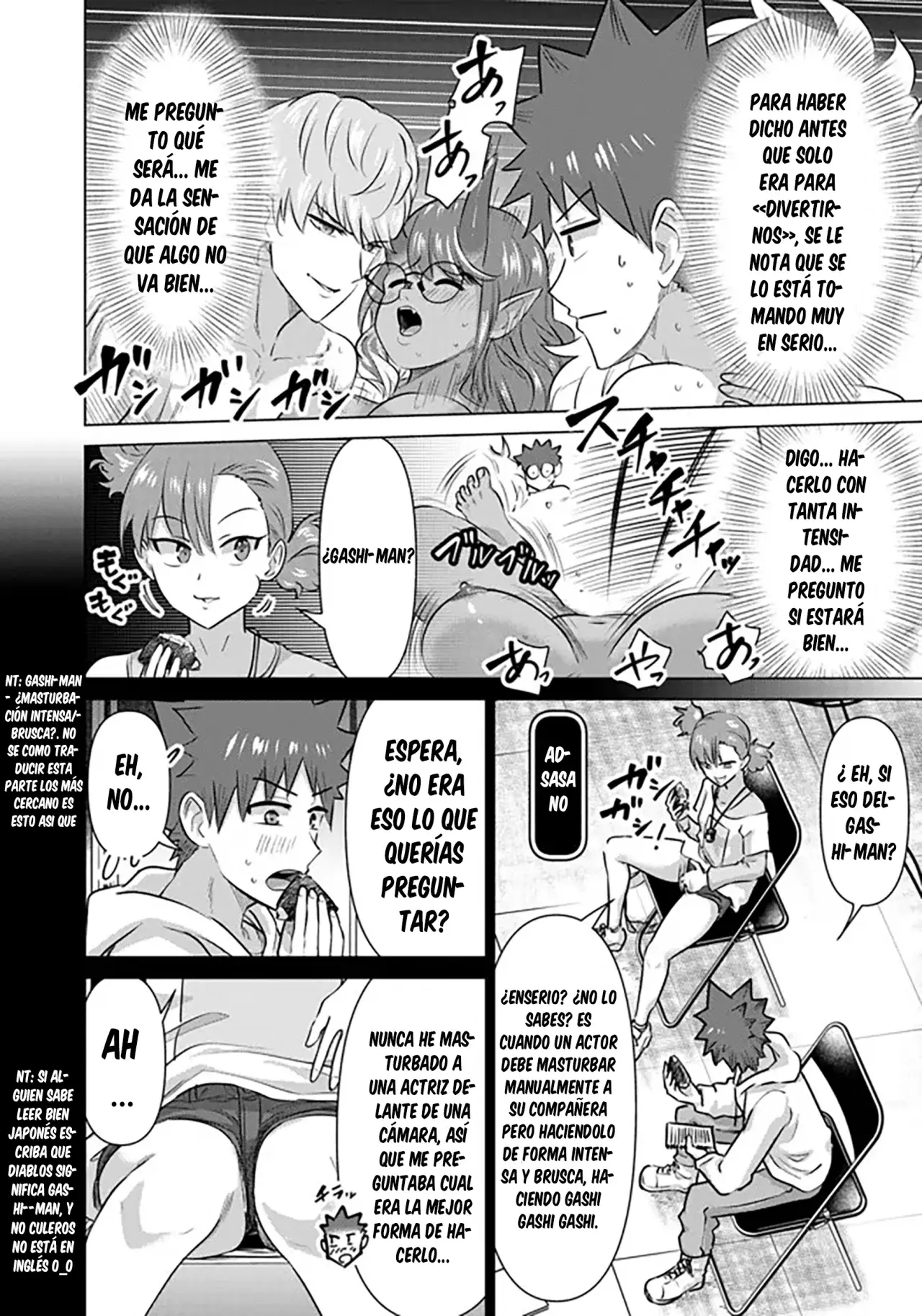 Isekai Pornstar ~Shiru danyuu ga isekai tensei shite ero chishiki furu katsuyo de musou danyuu ni naru hanashi Capítulo 48 - Página 12 en español