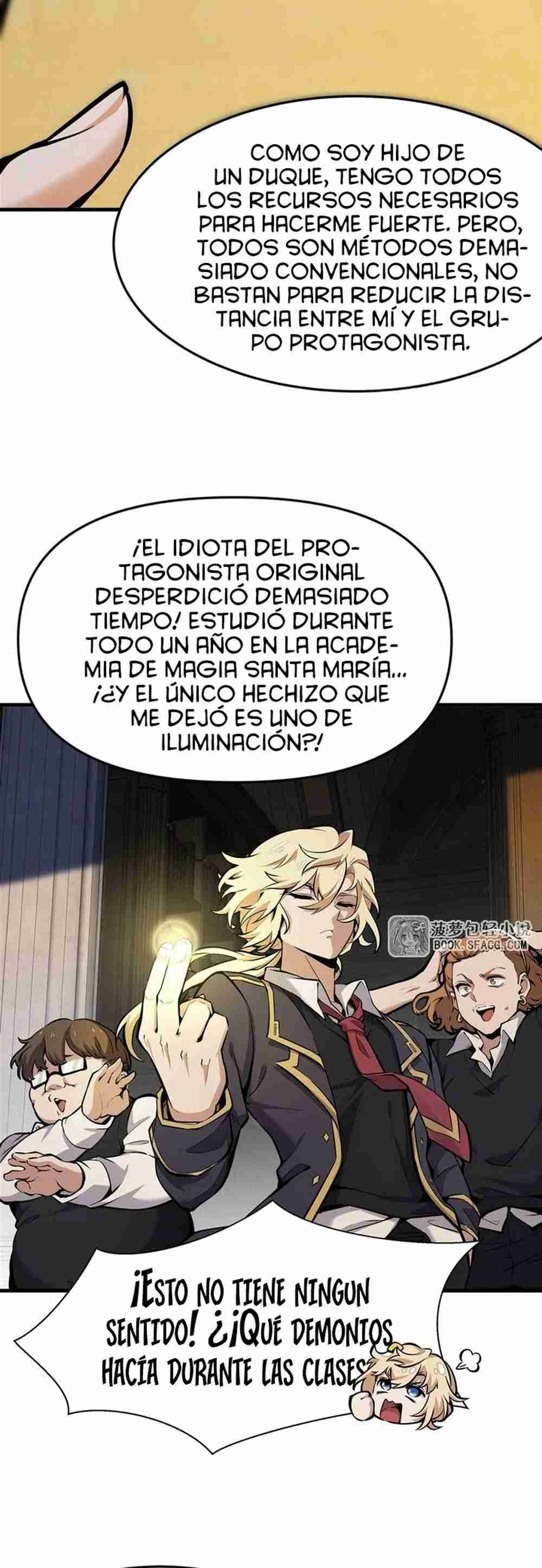 El villano rubio de la novela de la protagonista quiere ser feliz Capítulo 13 - Página 5 en español
