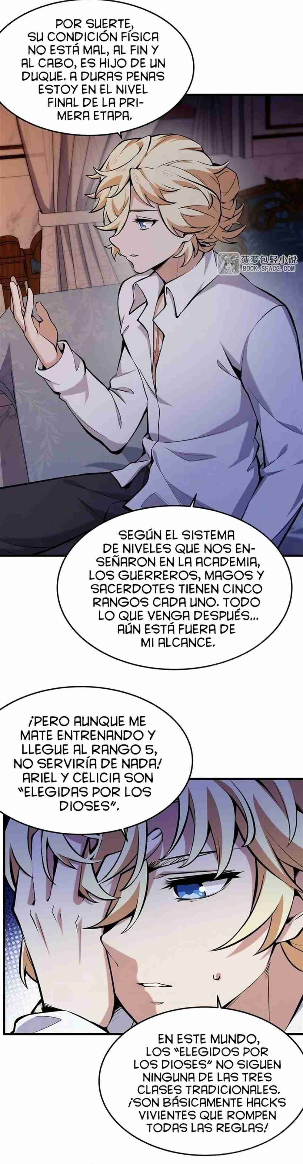 El villano rubio de la novela de la protagonista quiere ser feliz Capítulo 13 - Página 6 en español