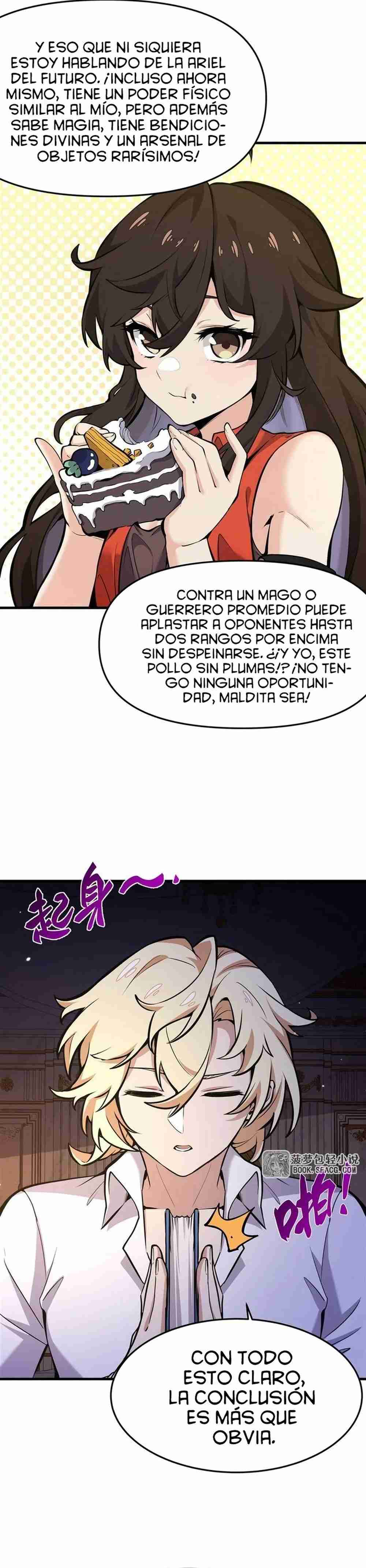 El villano rubio de la novela de la protagonista quiere ser feliz Capítulo 13 - Página 9 en español